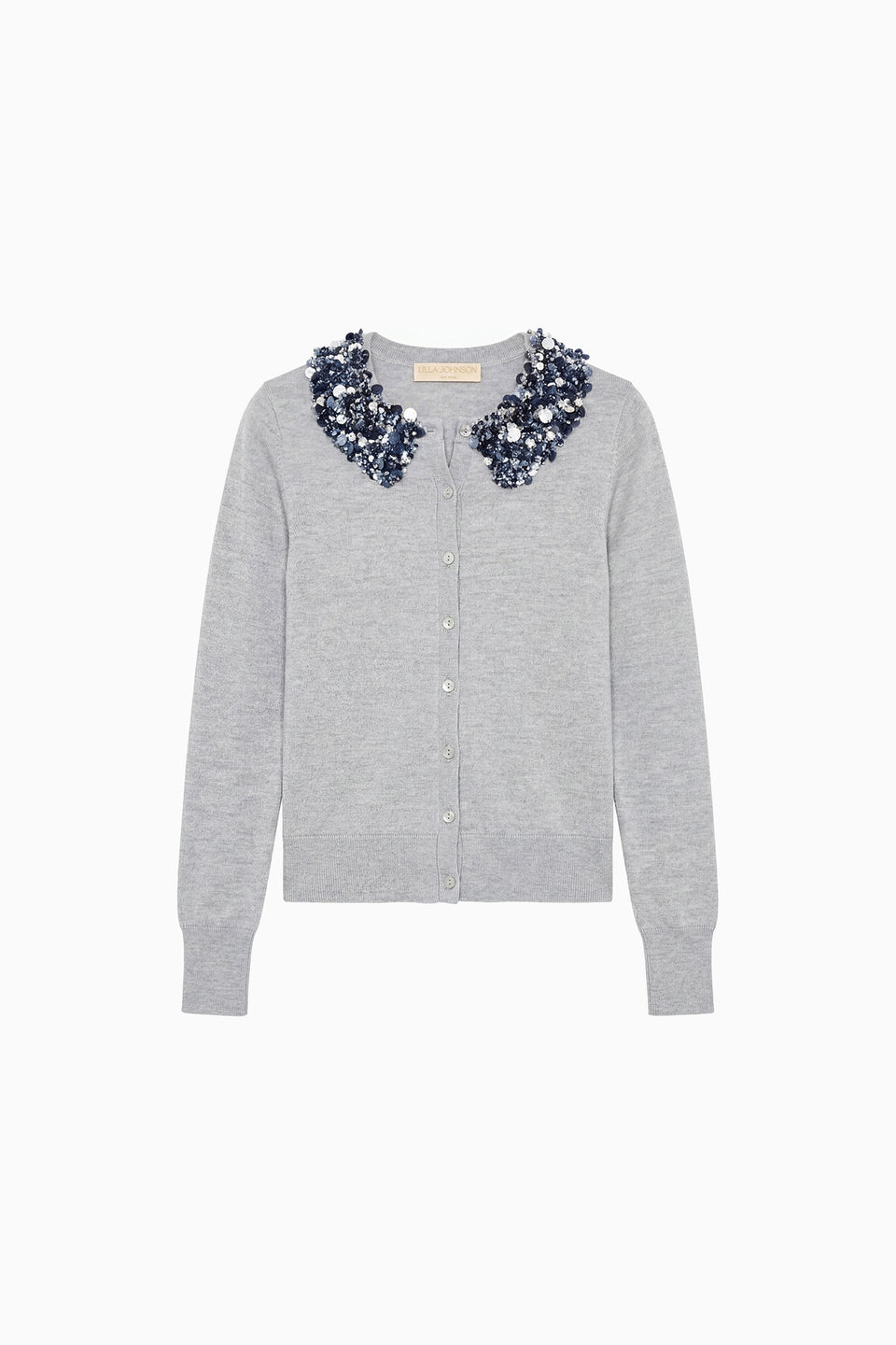 Anna Embellished Cardigan - Ash