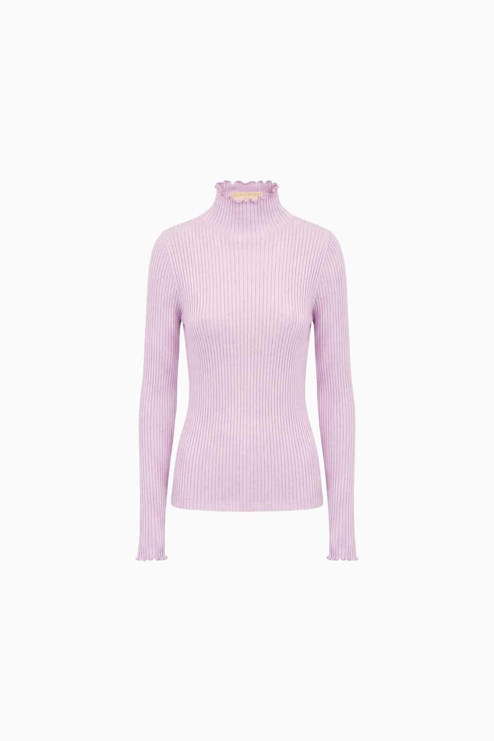 Evie Turtleneck Top - Lilac
