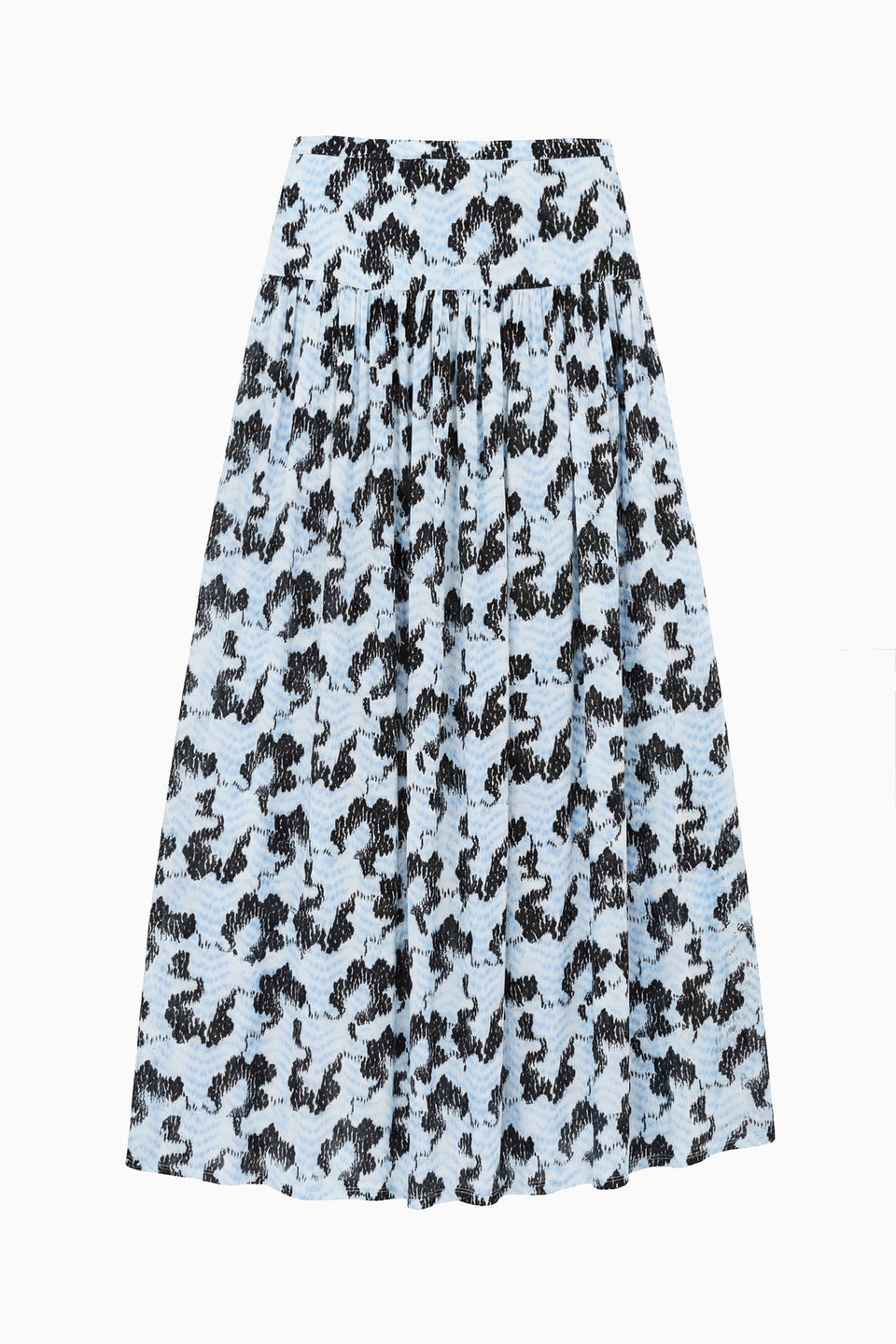 Blanche Jersey Skirt - Ciel