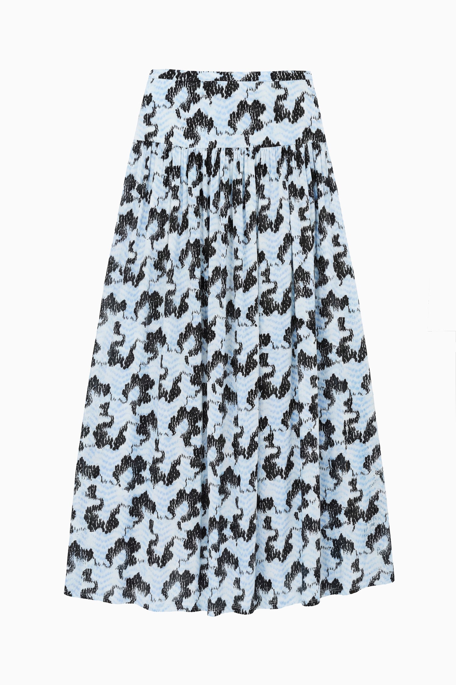 Ulla Johnson Blanche Jersey Skirt - Ciel