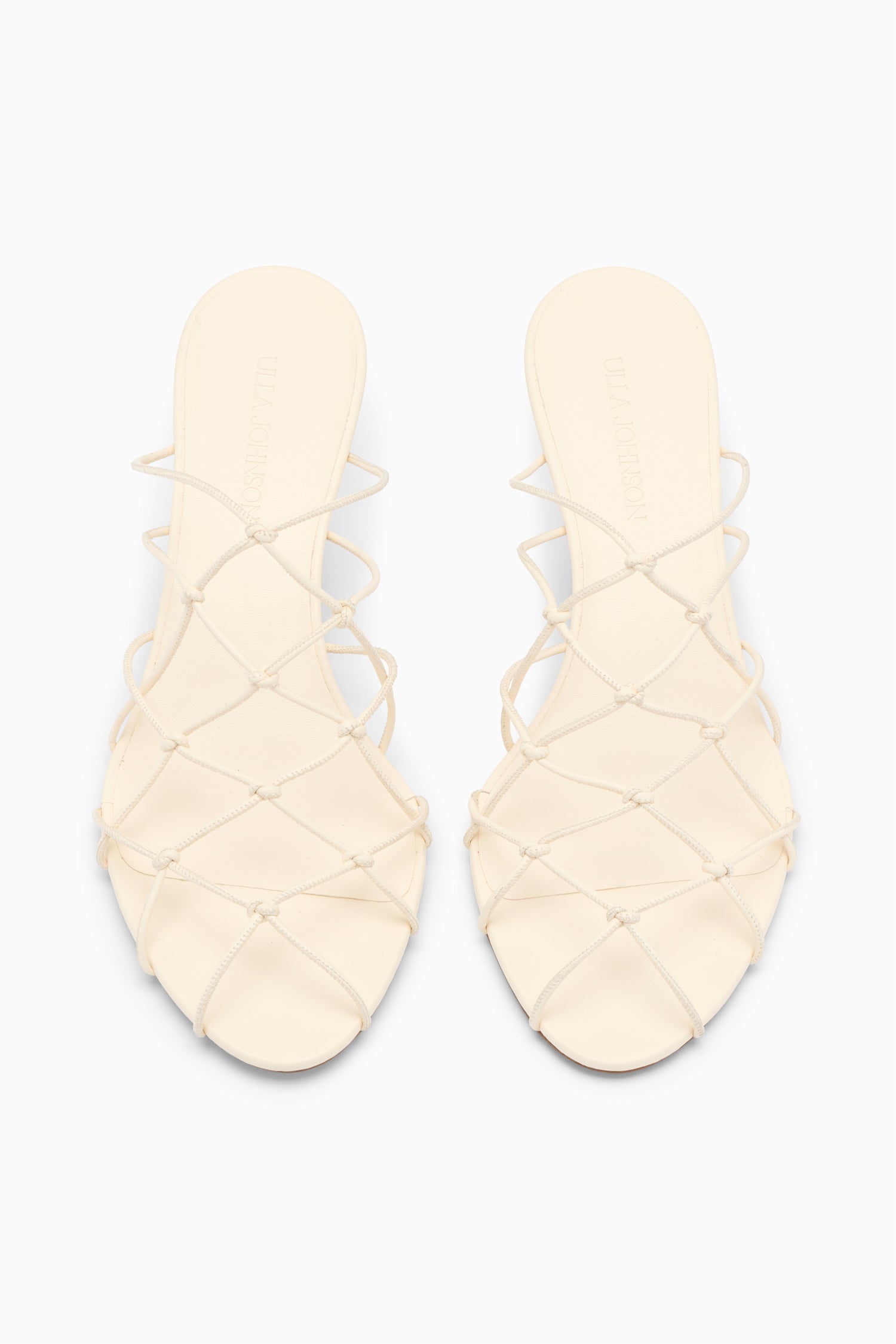 Colette Kitten Heel Sandal - Pearl