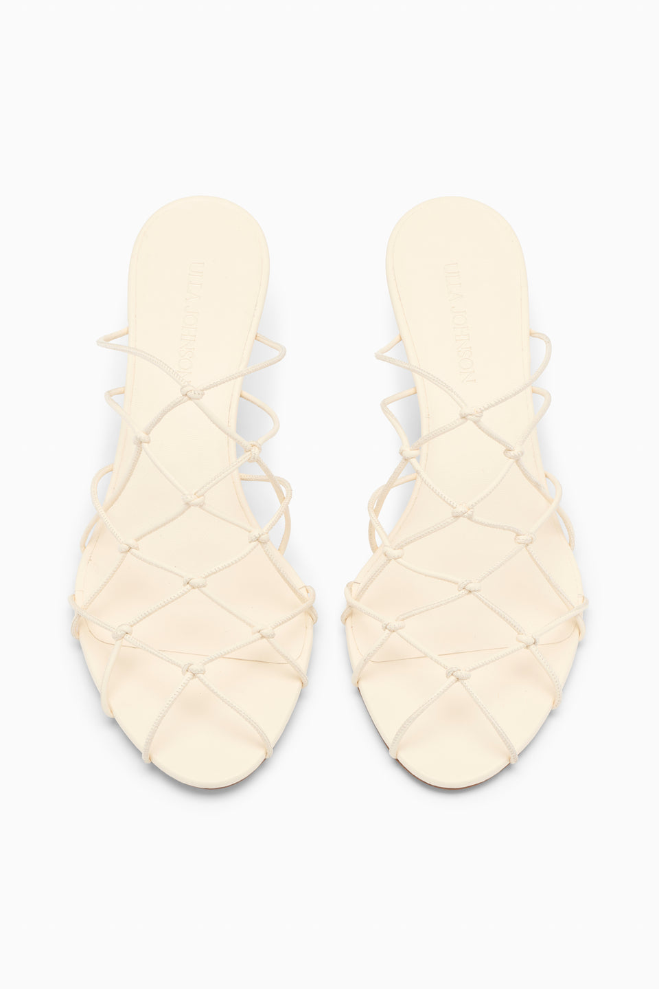 Colette Kitten Heel Sandal - Pearl