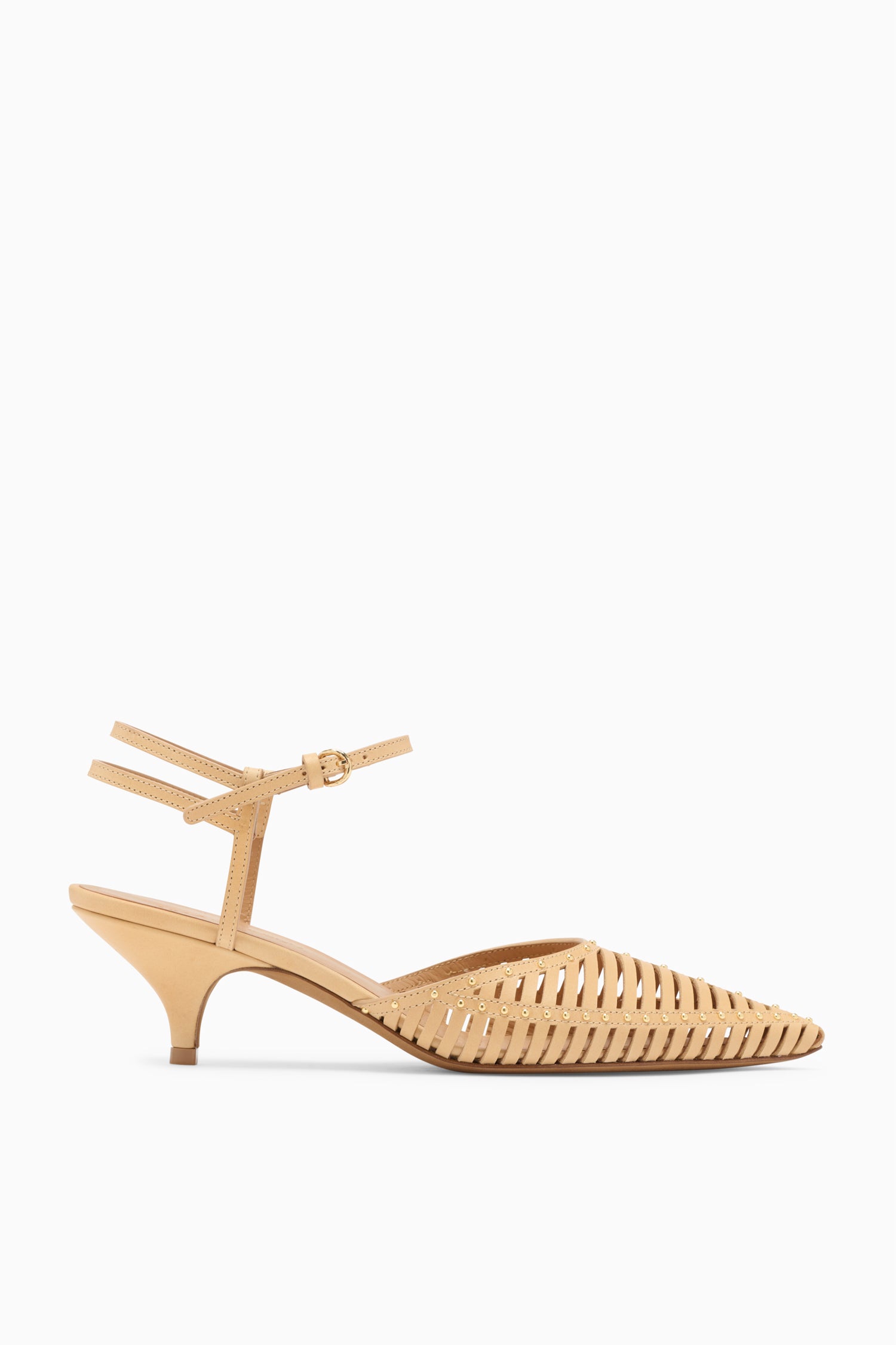 Francine Cage Kitten Heel Miele