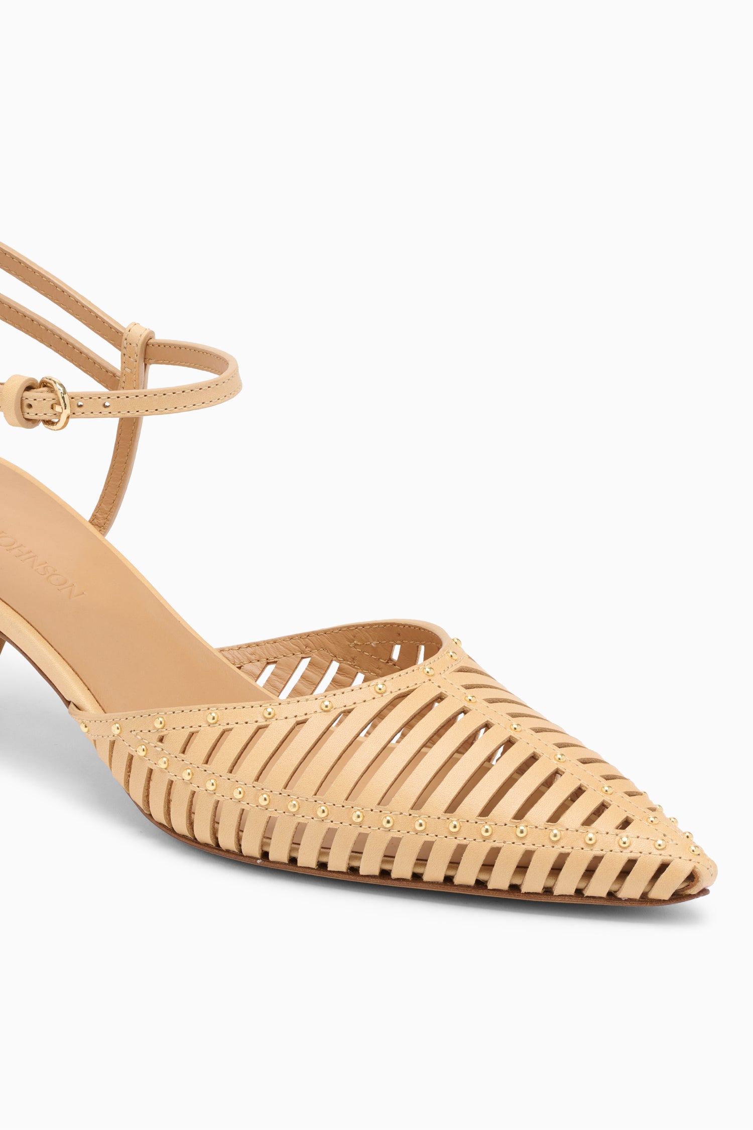 Ulla Johnson Francine Cage Kitten Heel - Miele
