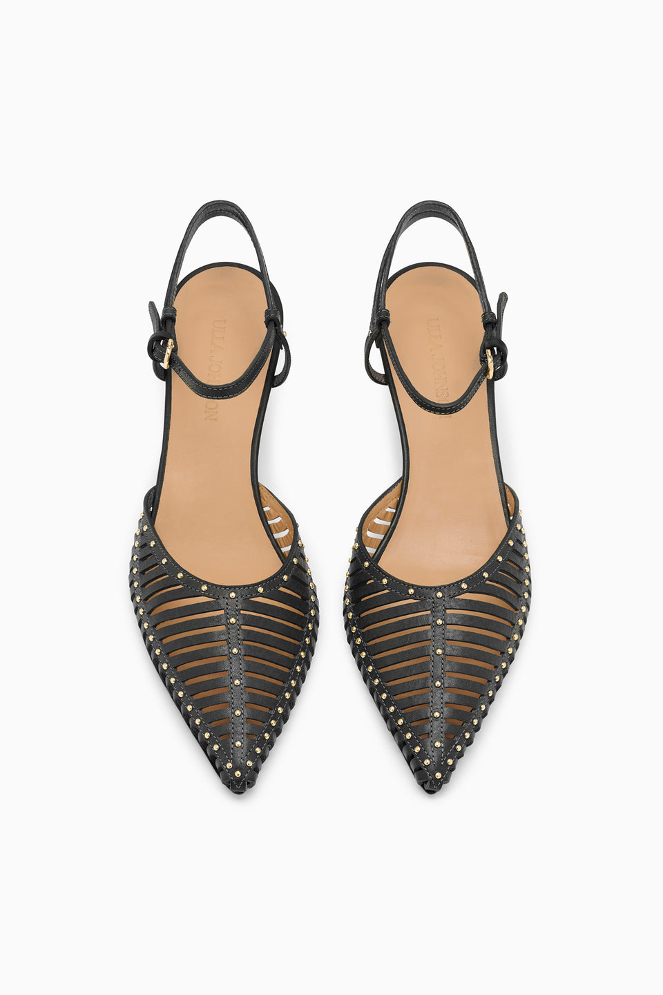 Francine Cage Kitten Heel - Noir