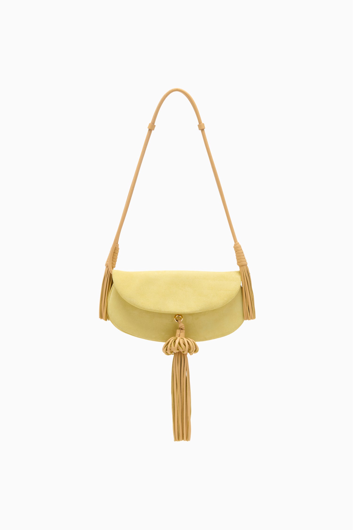 Ulla Johnson Paloma Flap Tassel Bag - Mimosa