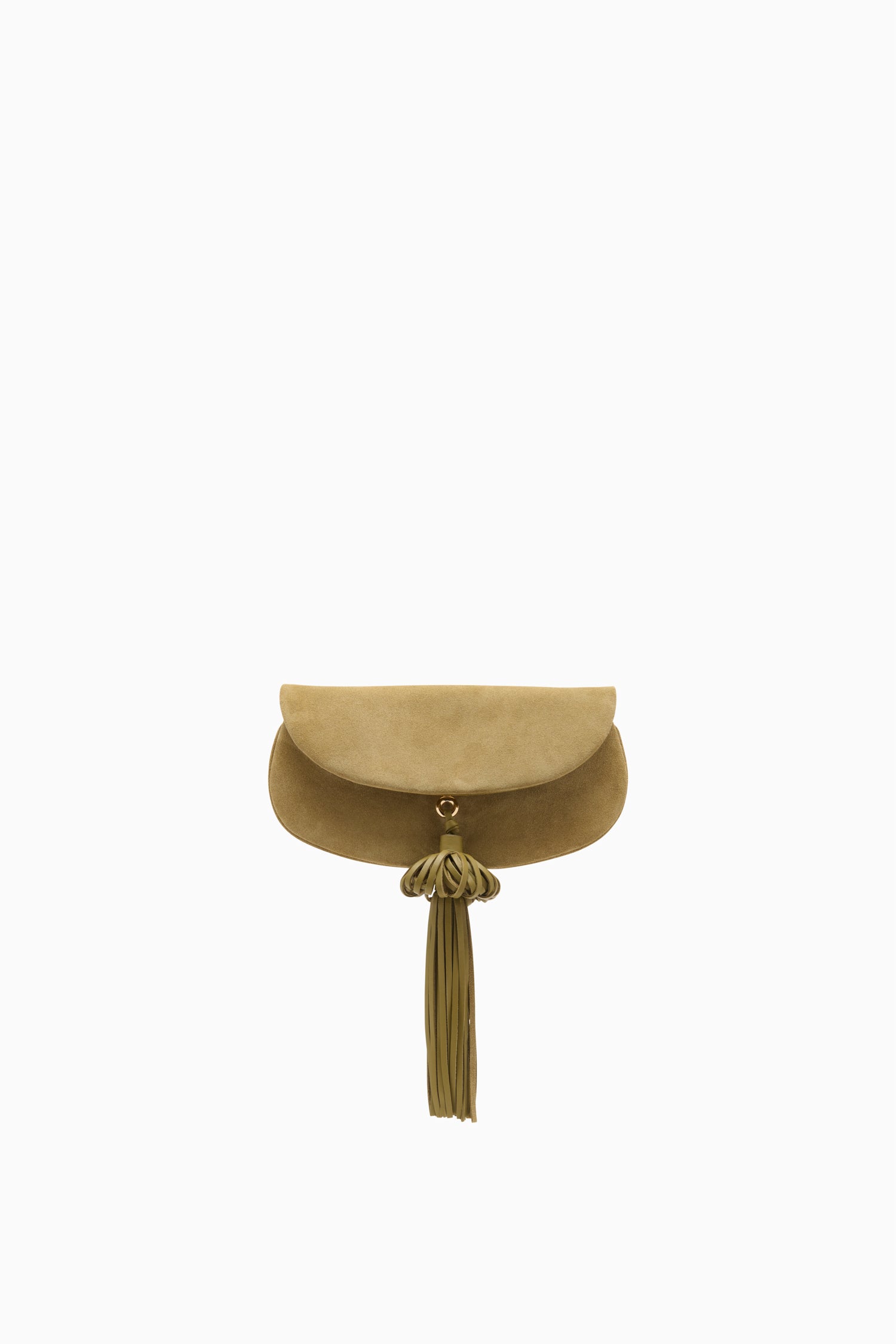 Paloma Flap Tassel Bag - Olive