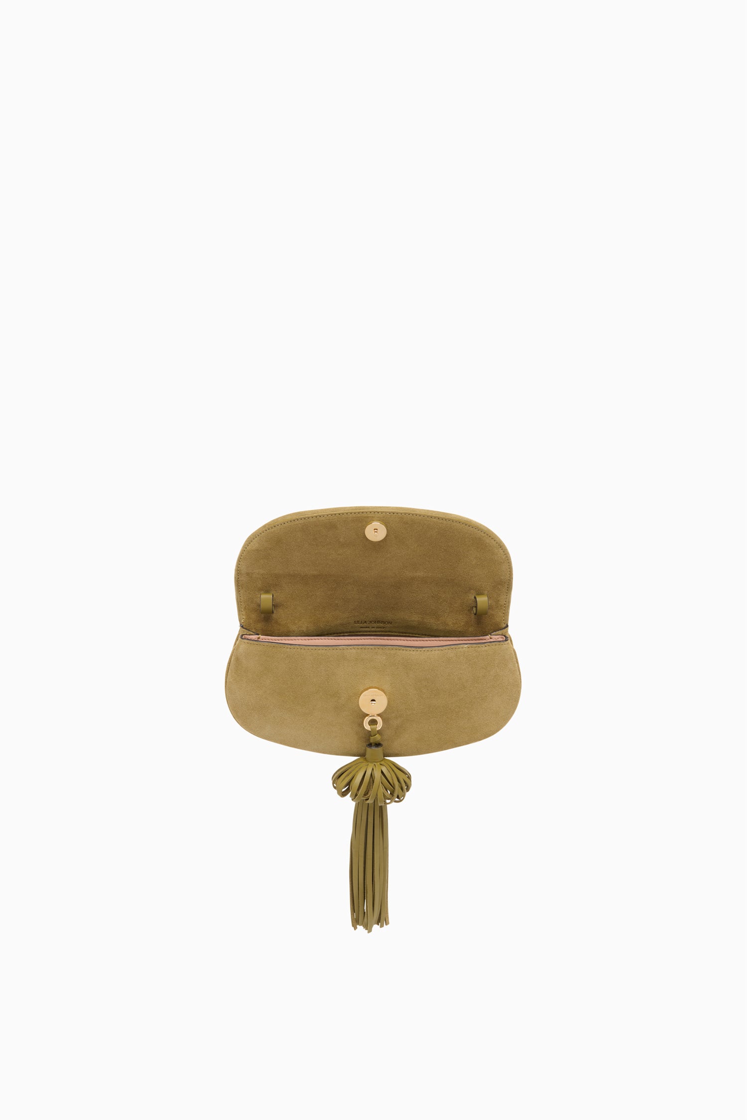 Paloma Flap Tassel Bag - Olive