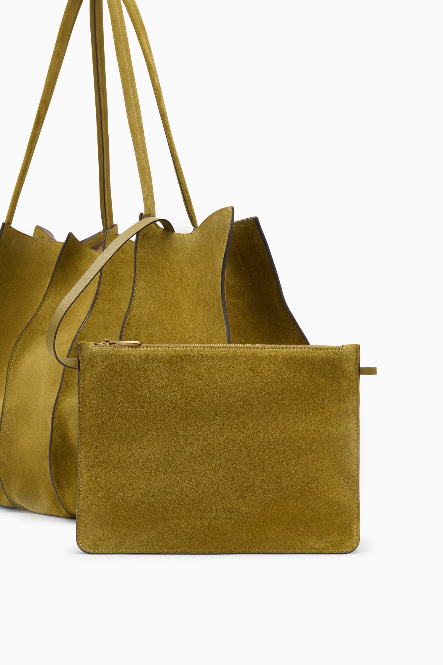 Ulla Johnson Adria Large Tote - Olive