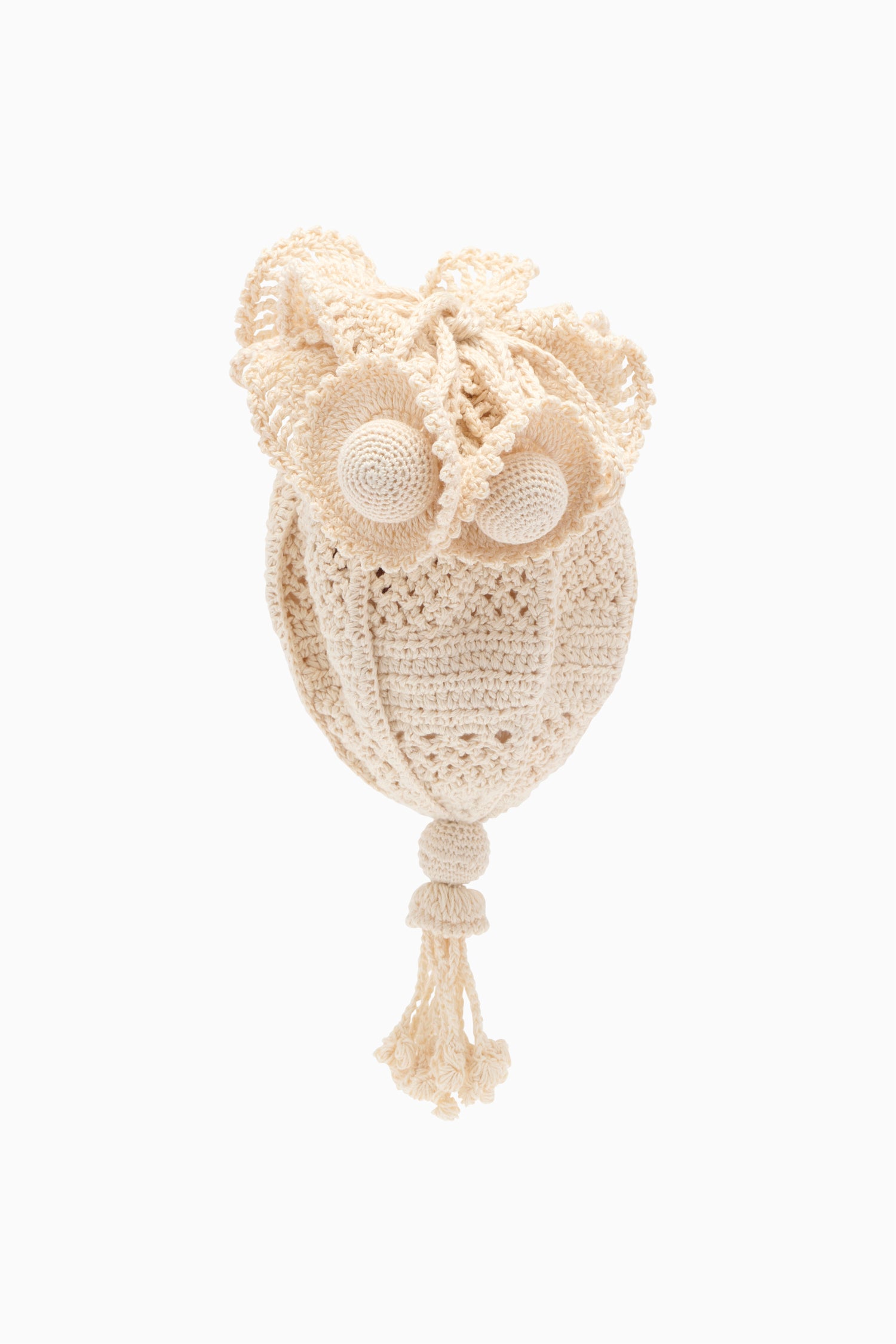 Ulla Johnson Crochet Mermaid Pouch - Natural