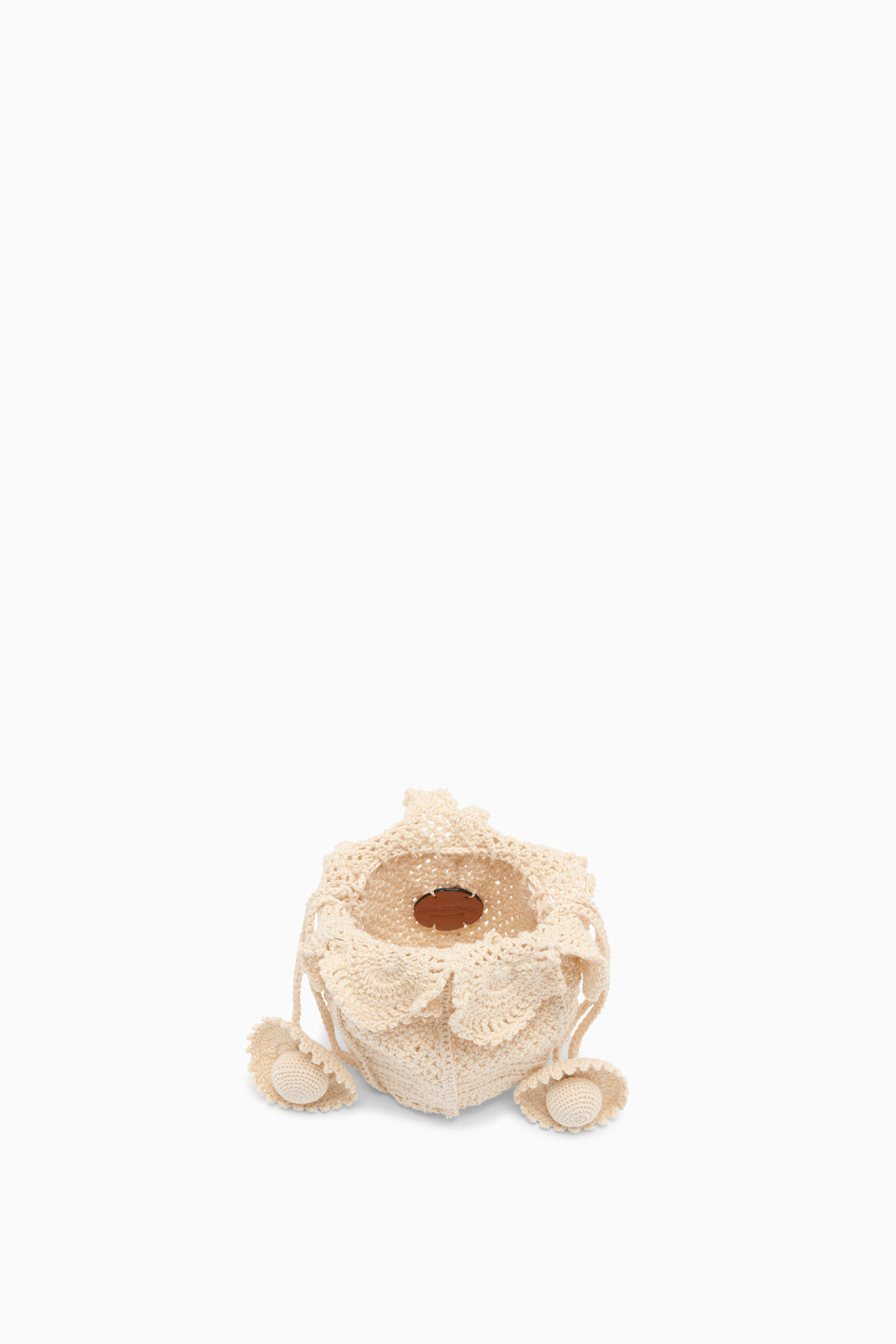 Crochet Mermaid Pouch - Natural