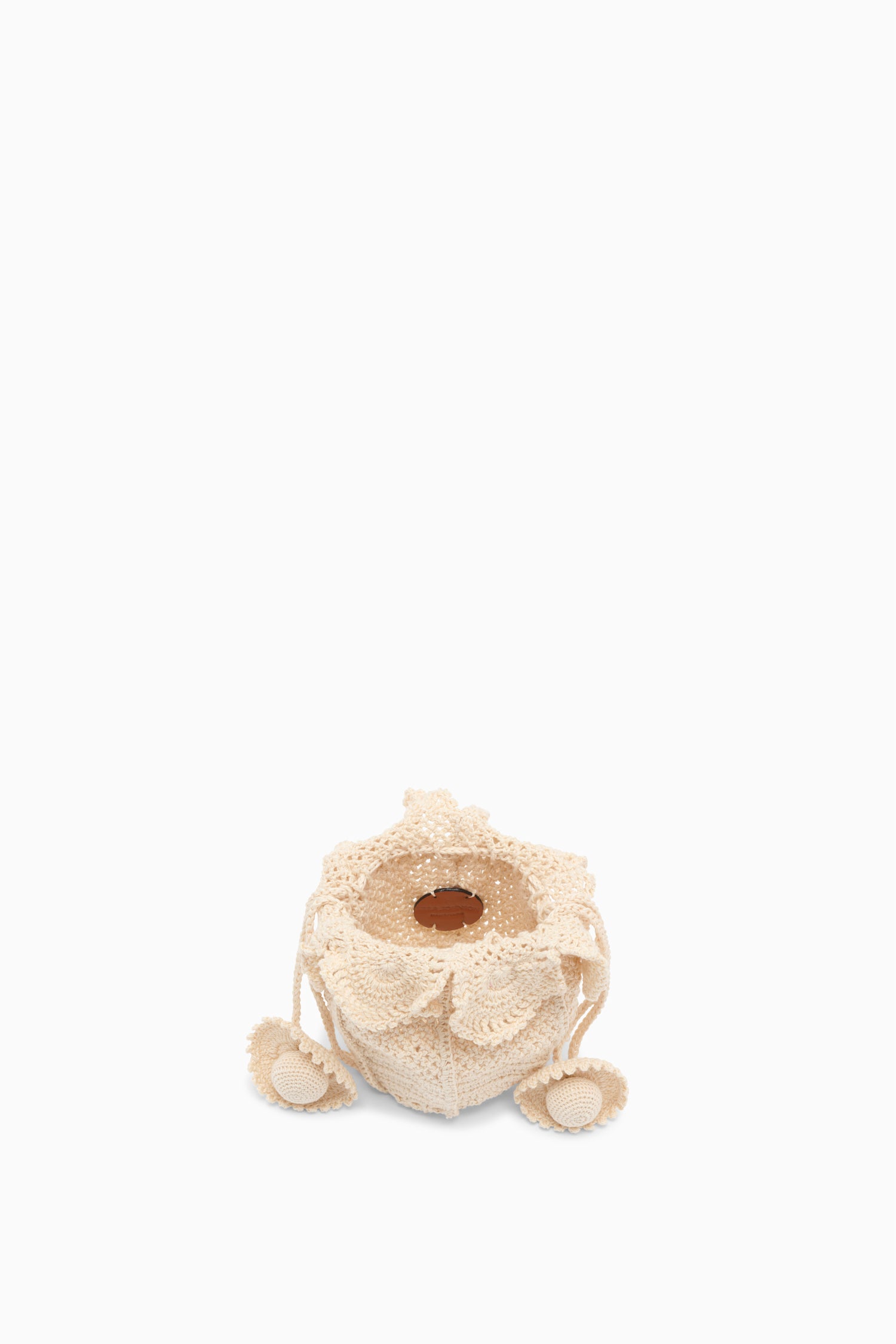 Ulla Johnson Crochet Mermaid Pouch - Natural