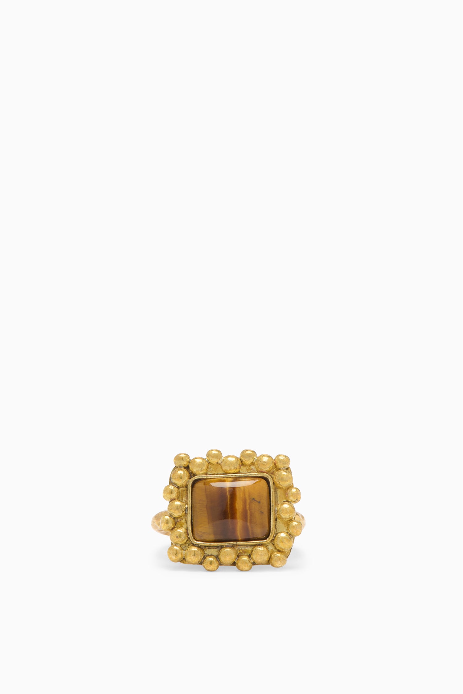 Framed Ring - Bumblebee Jasper