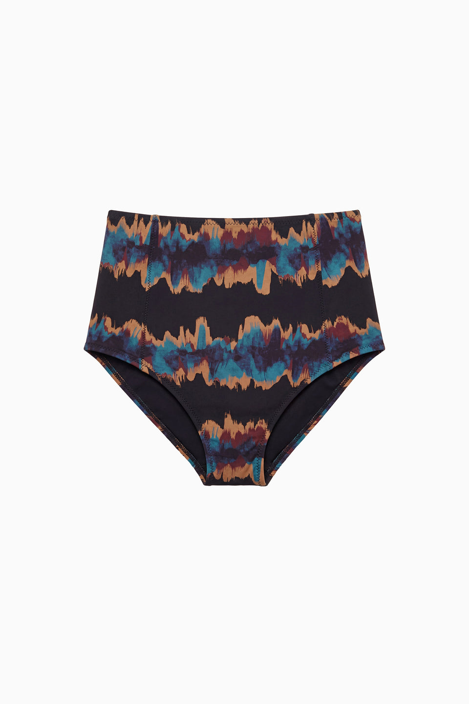 Zahara High Waisted Bikini Bottom - Alloy