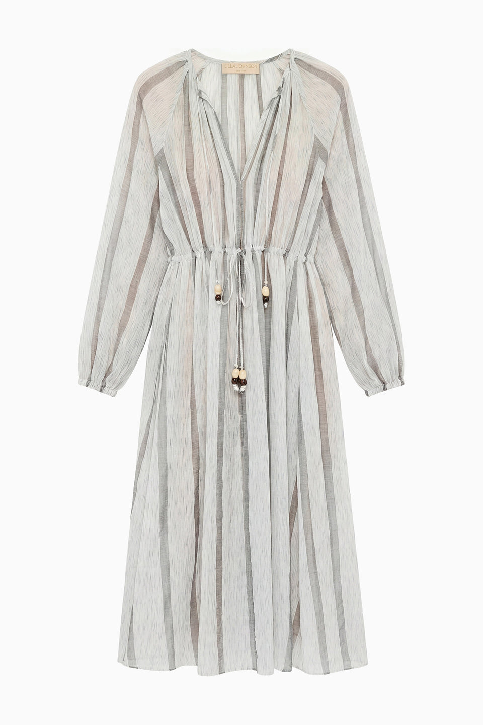 Aurora LS Coverup Dress - Salt Stone