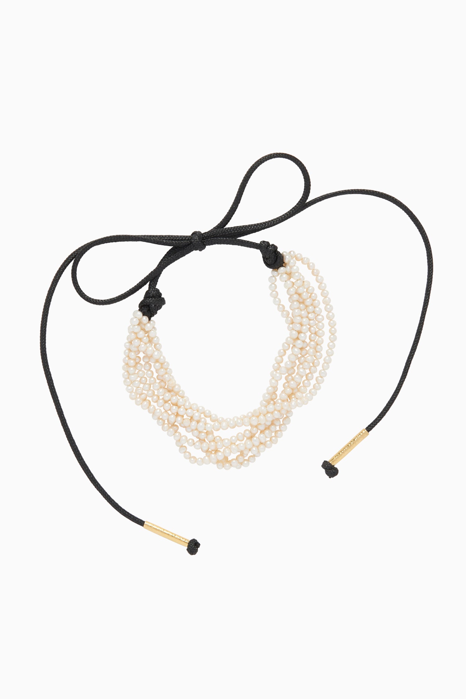 Ulla Johnson Twisted Strand Pearl Necklace - Pearl