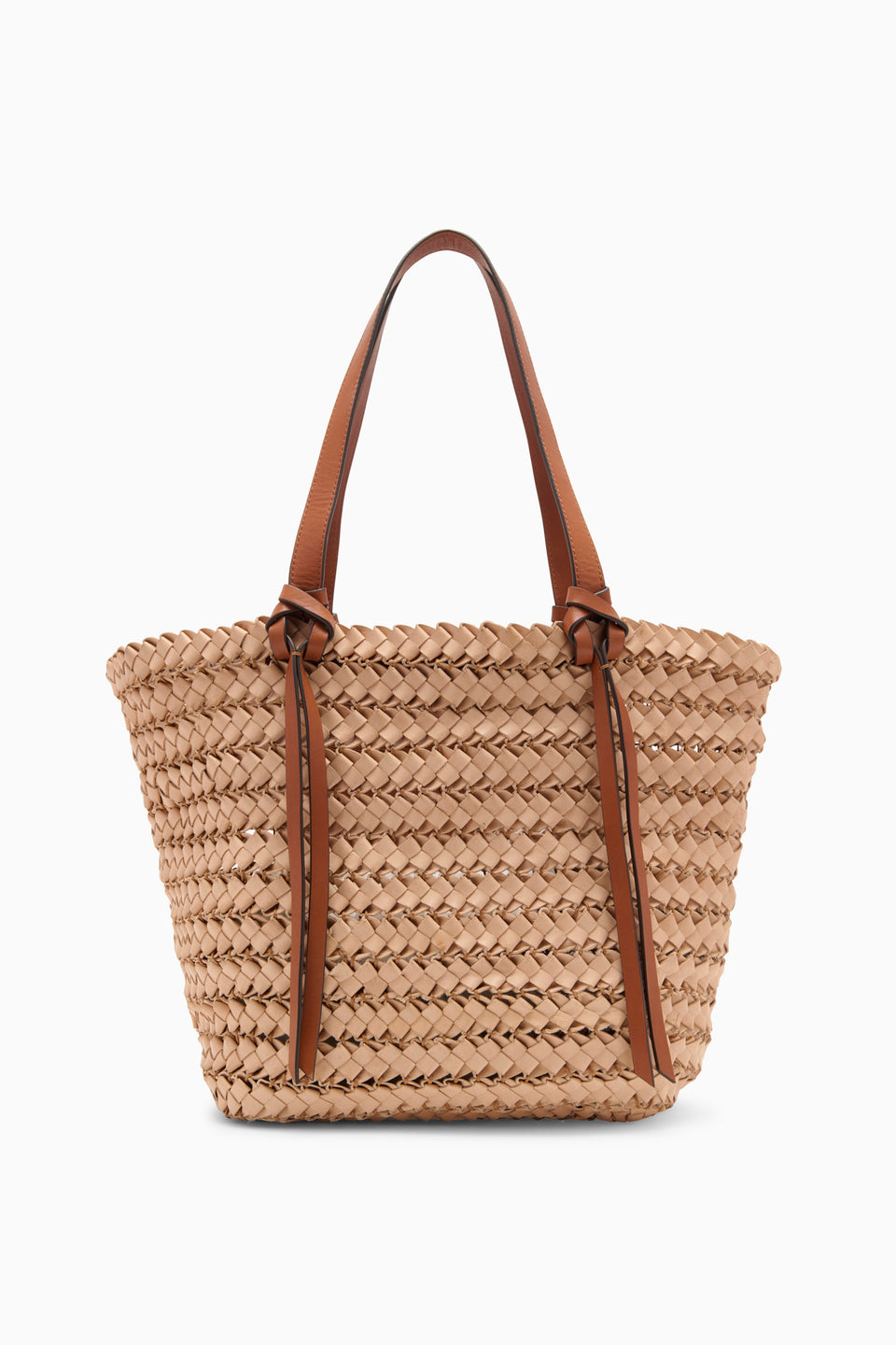 Imani Large Woven Tote - Natural