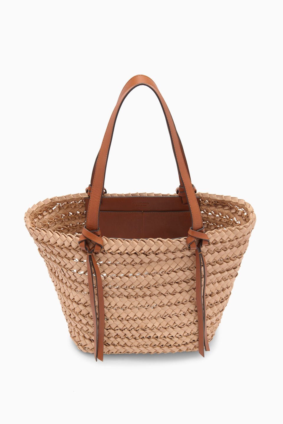 Imani Large Woven Tote - Natural