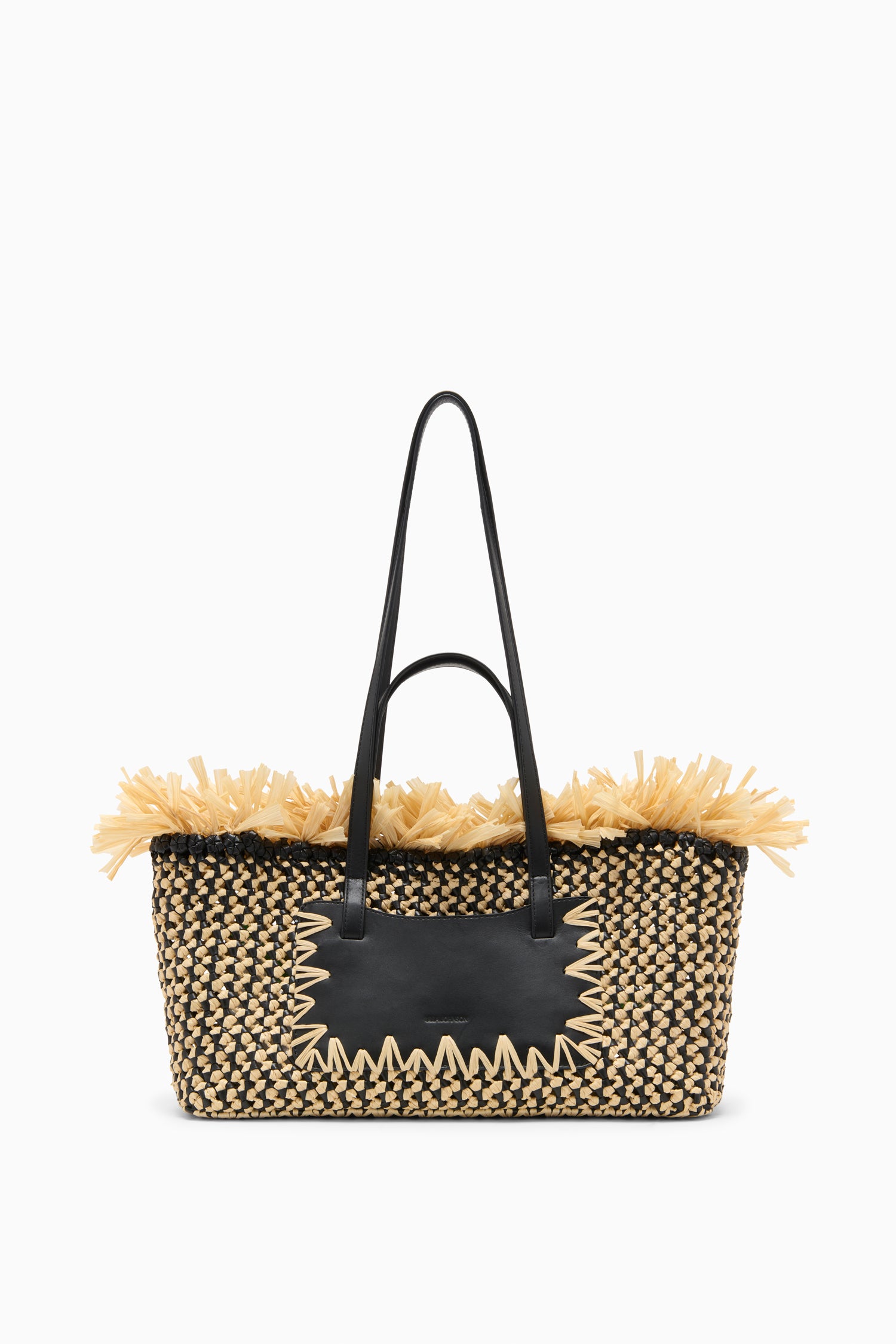 Lali Small E/W Tote - Noir Natural