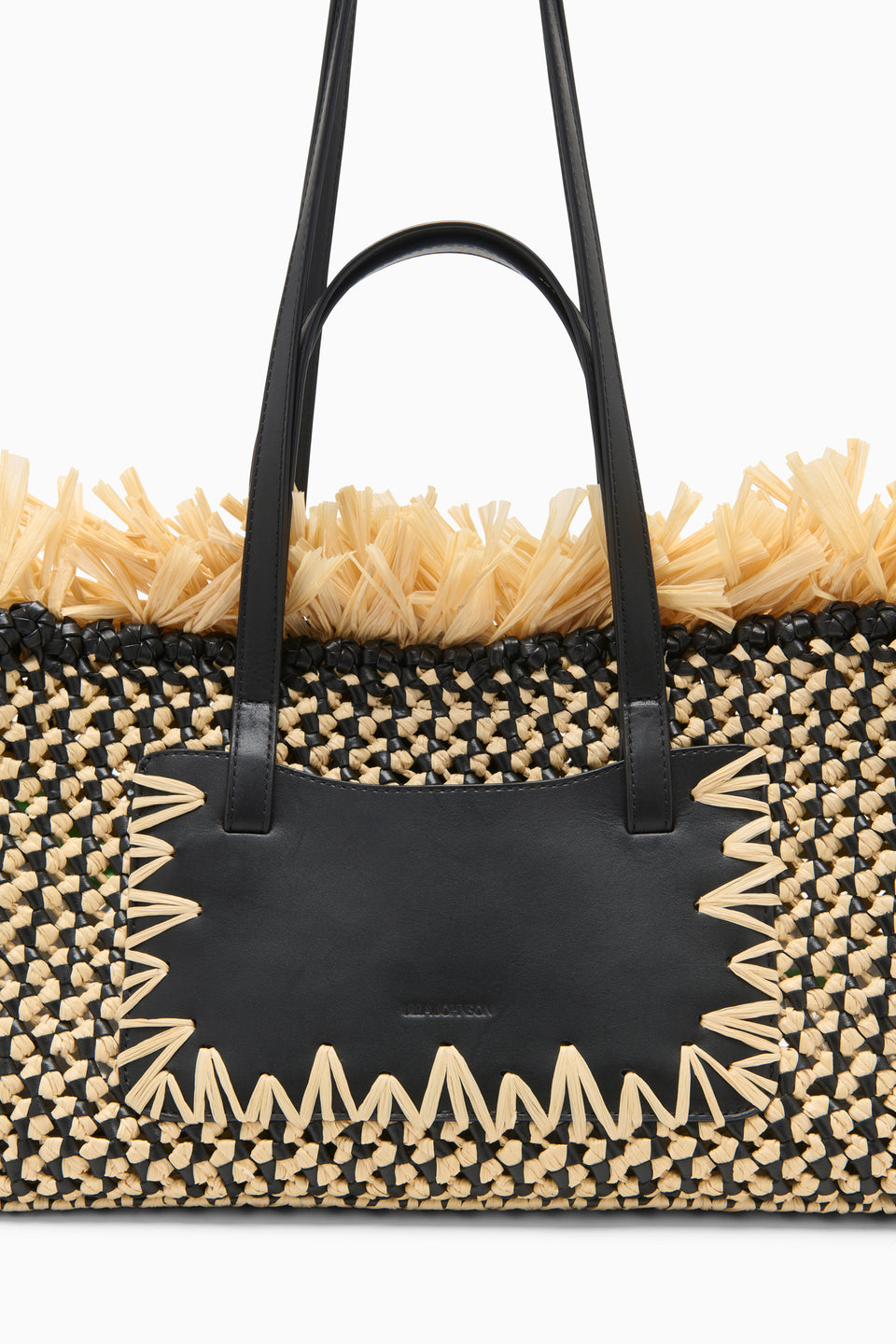 Lali Small E/W Tote - Noir Natural