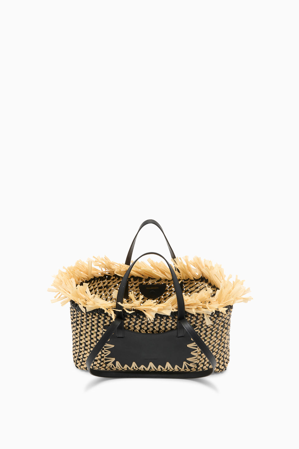 Lali Small E/W Tote - Noir Natural