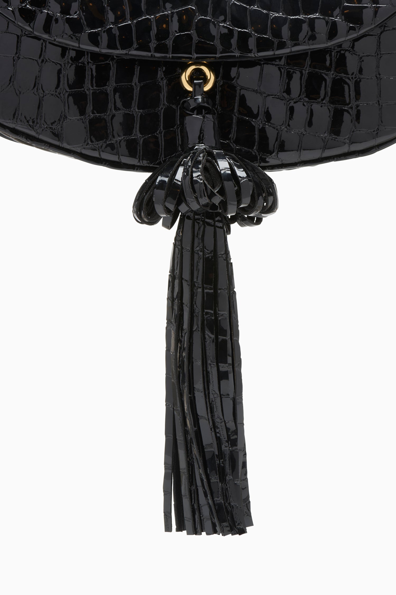 Paloma Tassel Flap Bag - Noir