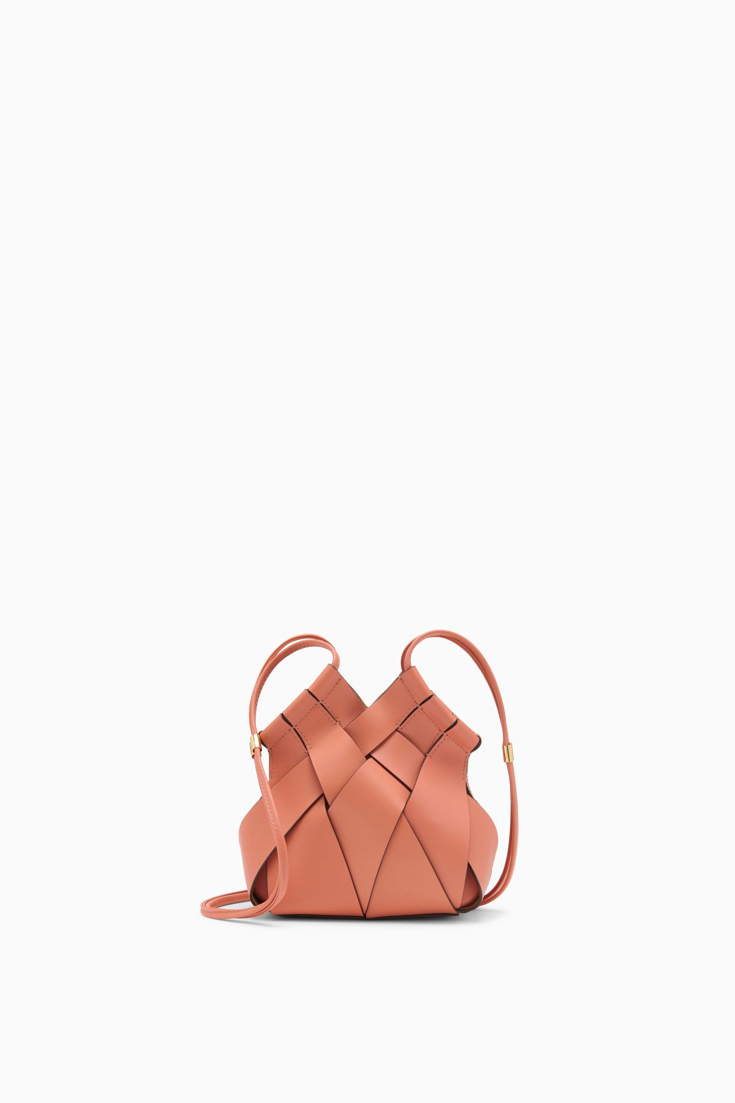 Charlotte Crossbody - Rose Handcrafted Leather Crossbody Bag