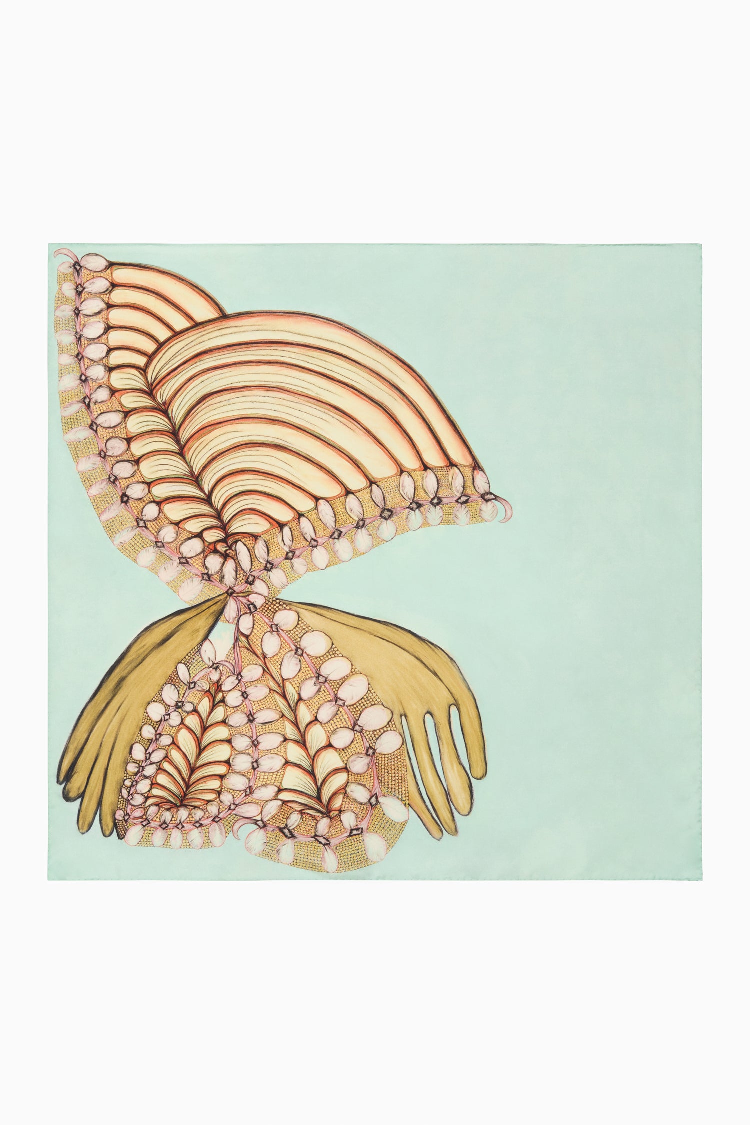 Chiara Scarf - Water Blossoms