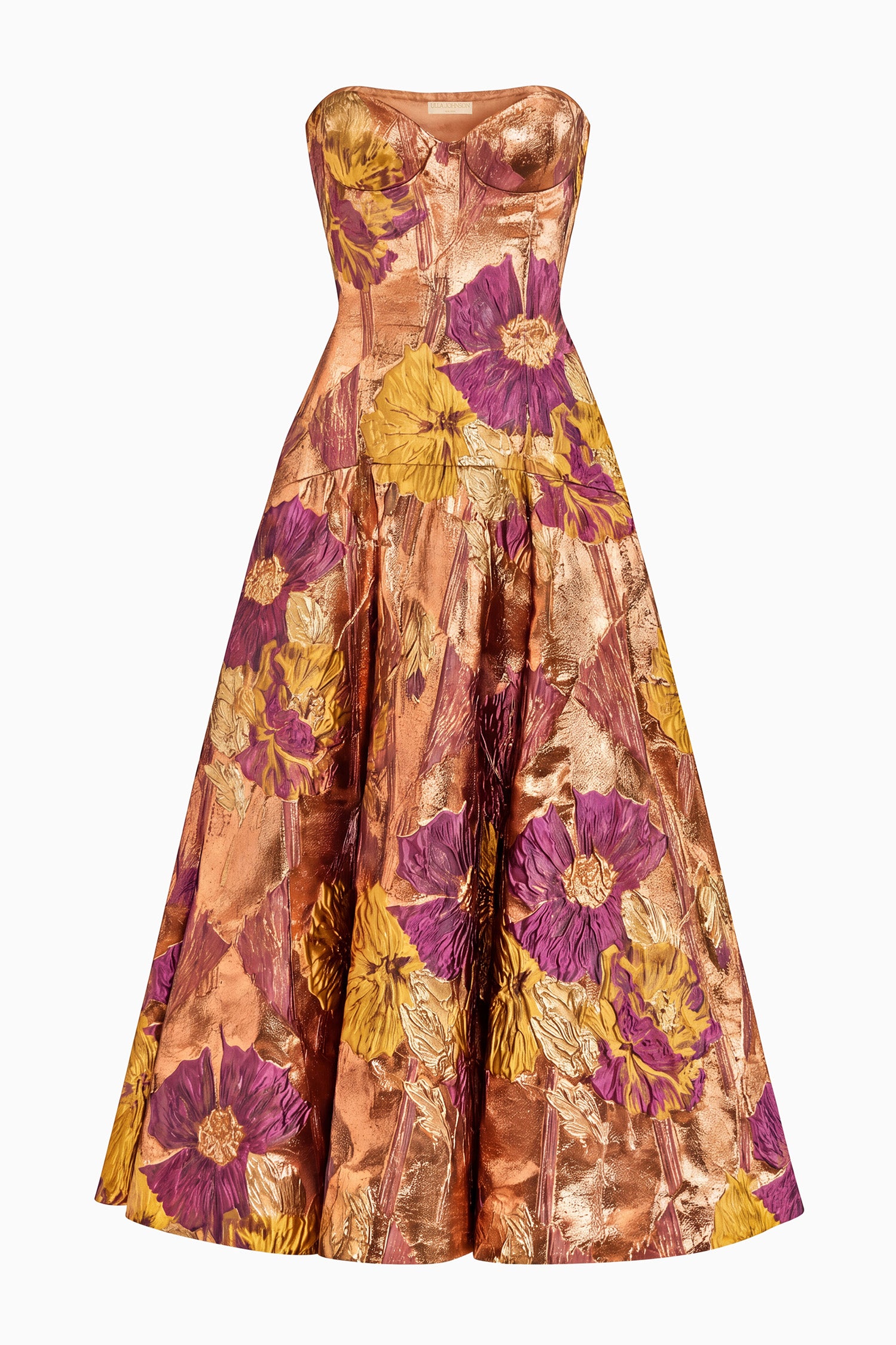 Ulla Johnson Liza Strapless Dress - Ember