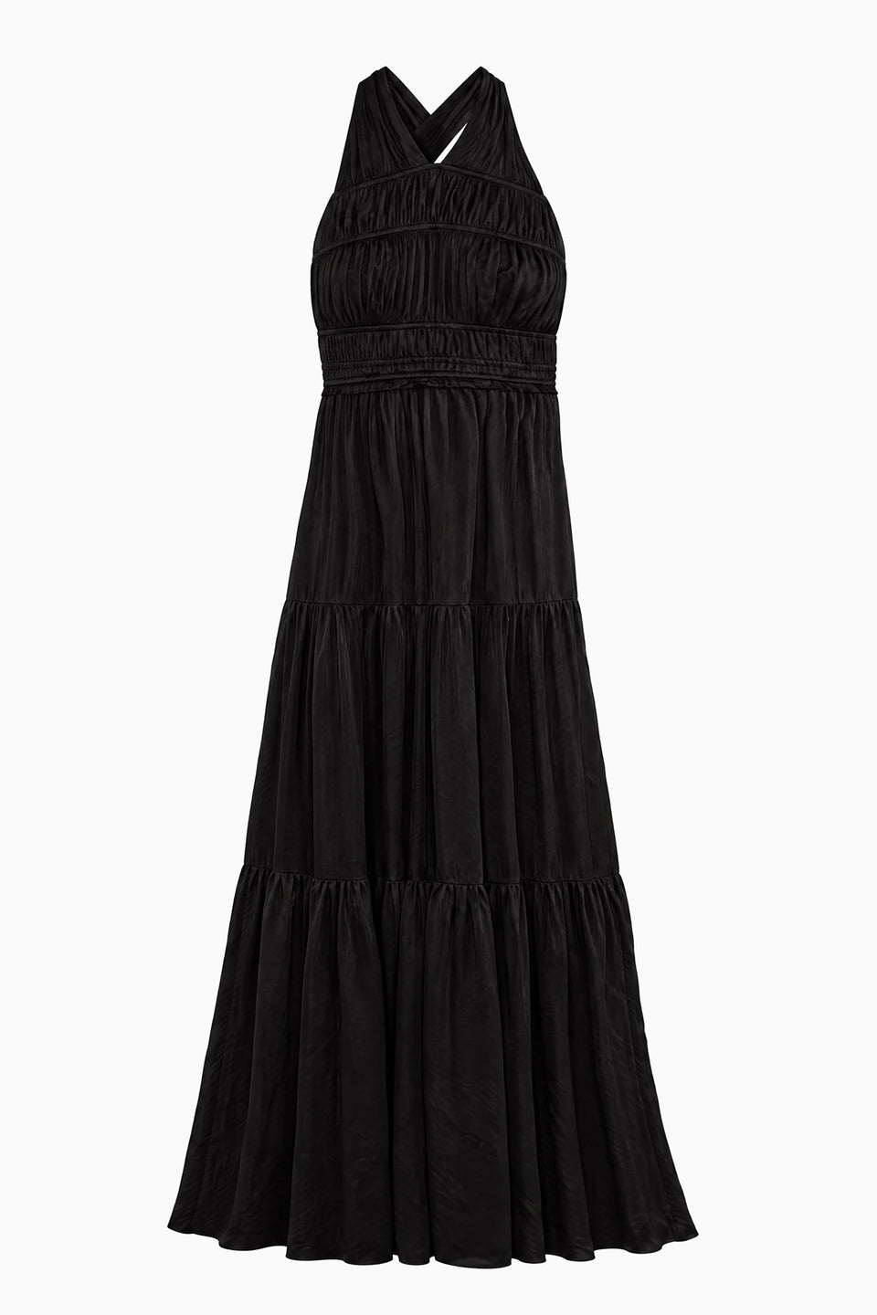 ⁣⁢Freesia robe de soirée - Noir⁤⁣