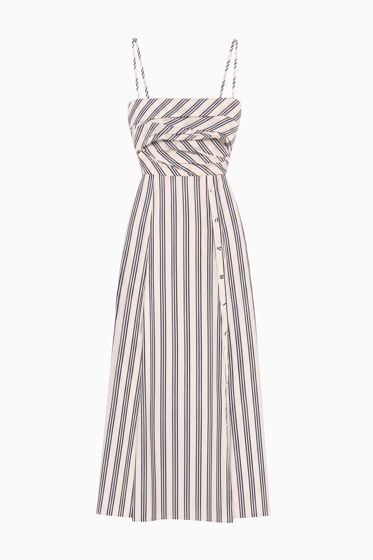 ⁣⁢Abito canotta Anise - Ecru Stripe⁤⁣