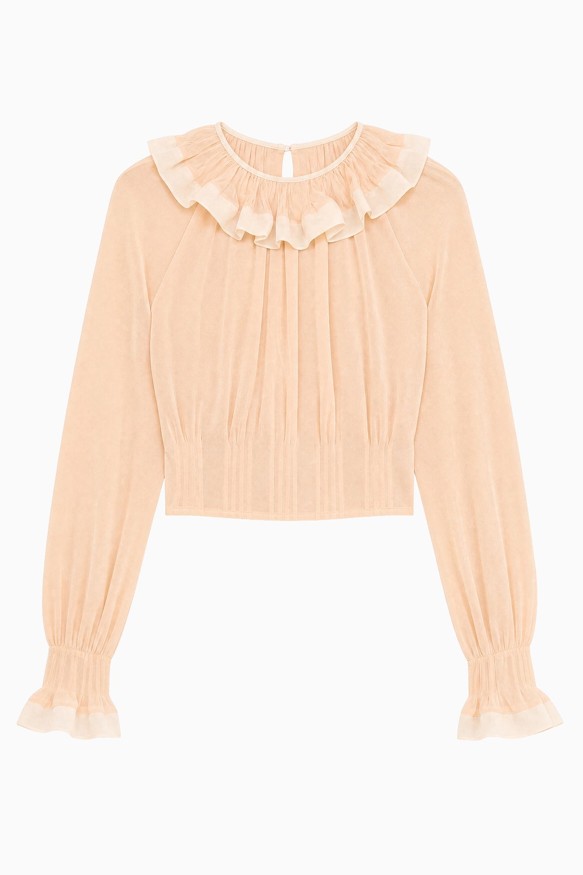 ⁣⁢Celesta Rüschenbluse – Peony⁤⁣