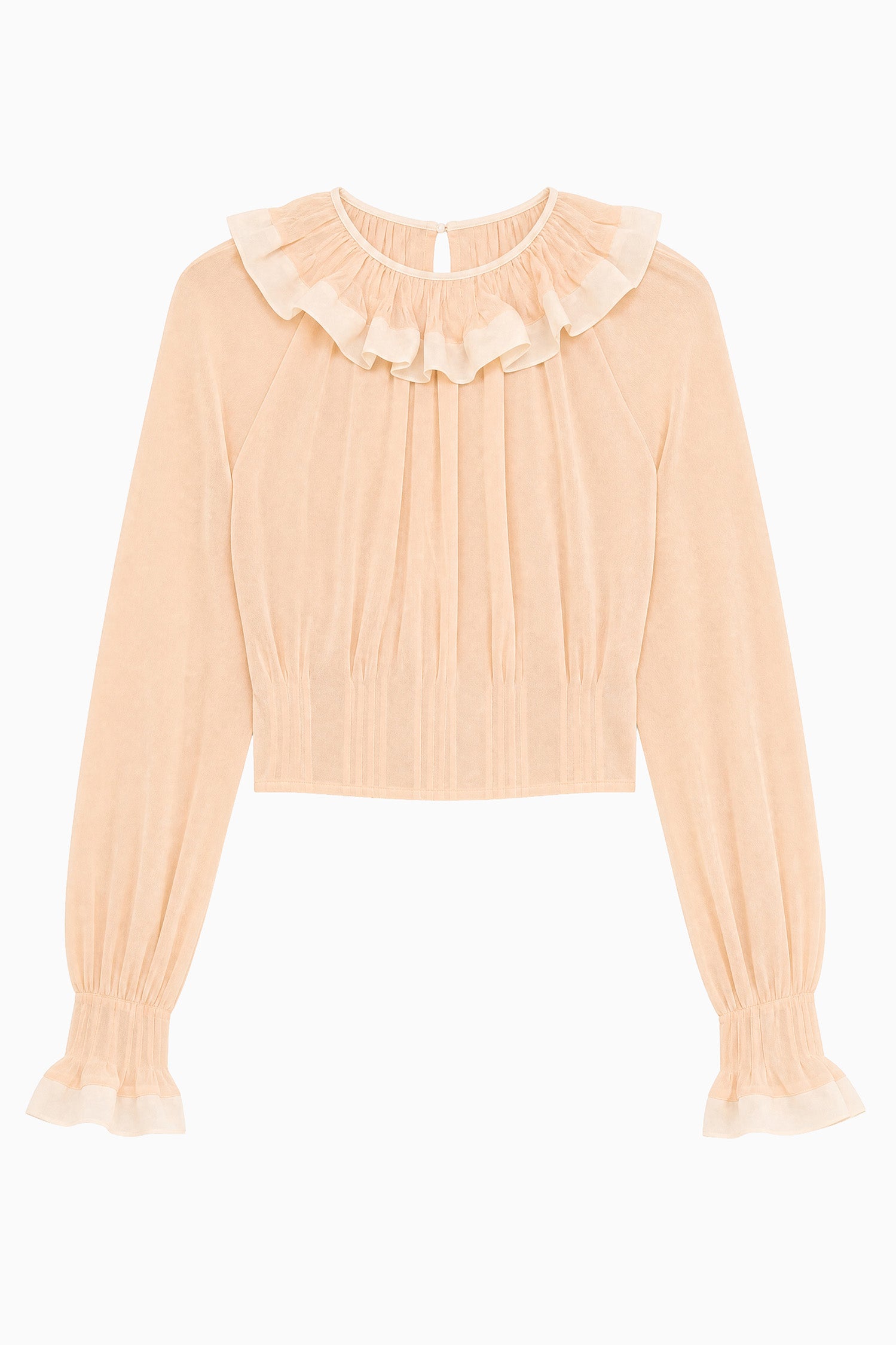 Ulla Johnson ⁣⁢Celesta Rüschenbluse – Peony⁤⁣