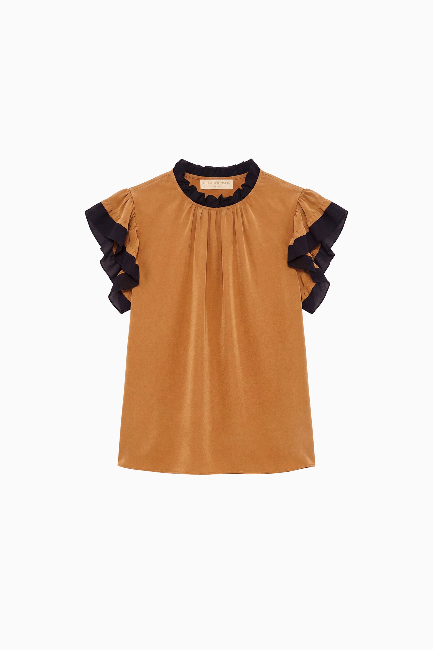 Ulla Johnson ⁣⁢Top Fruncido Twyla - Canyon⁤⁣