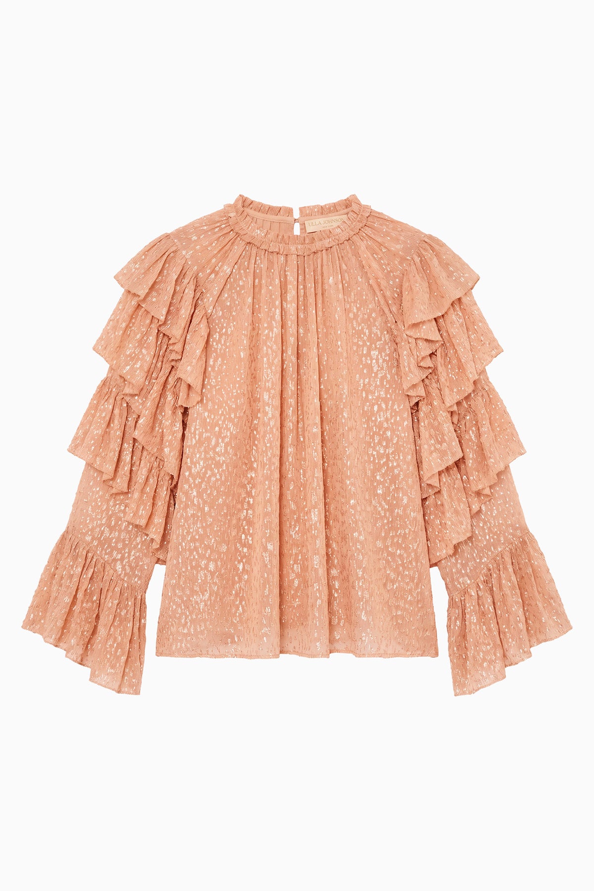 Elara Ruffle Top - Cosmos