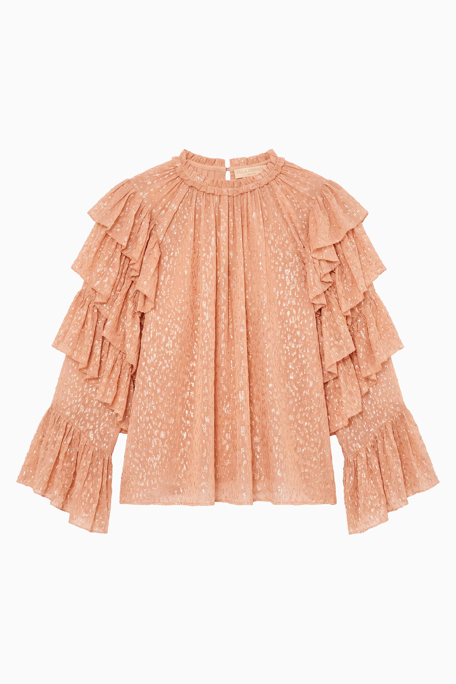 Ulla Johnson Elara Ruffle Top - Cosmos