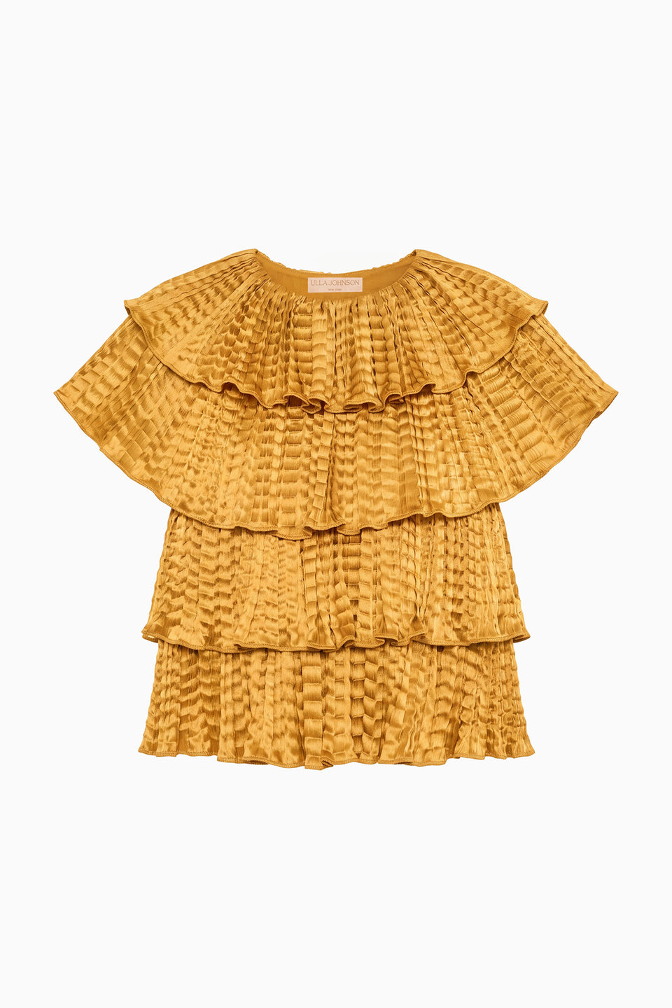 Izel SL Ruffle Top - Topaz