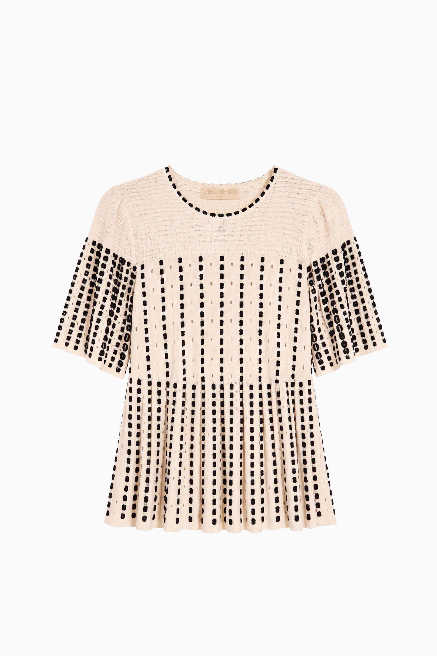 Ulla Johnson Avelina Knit Cape Top - Champagne