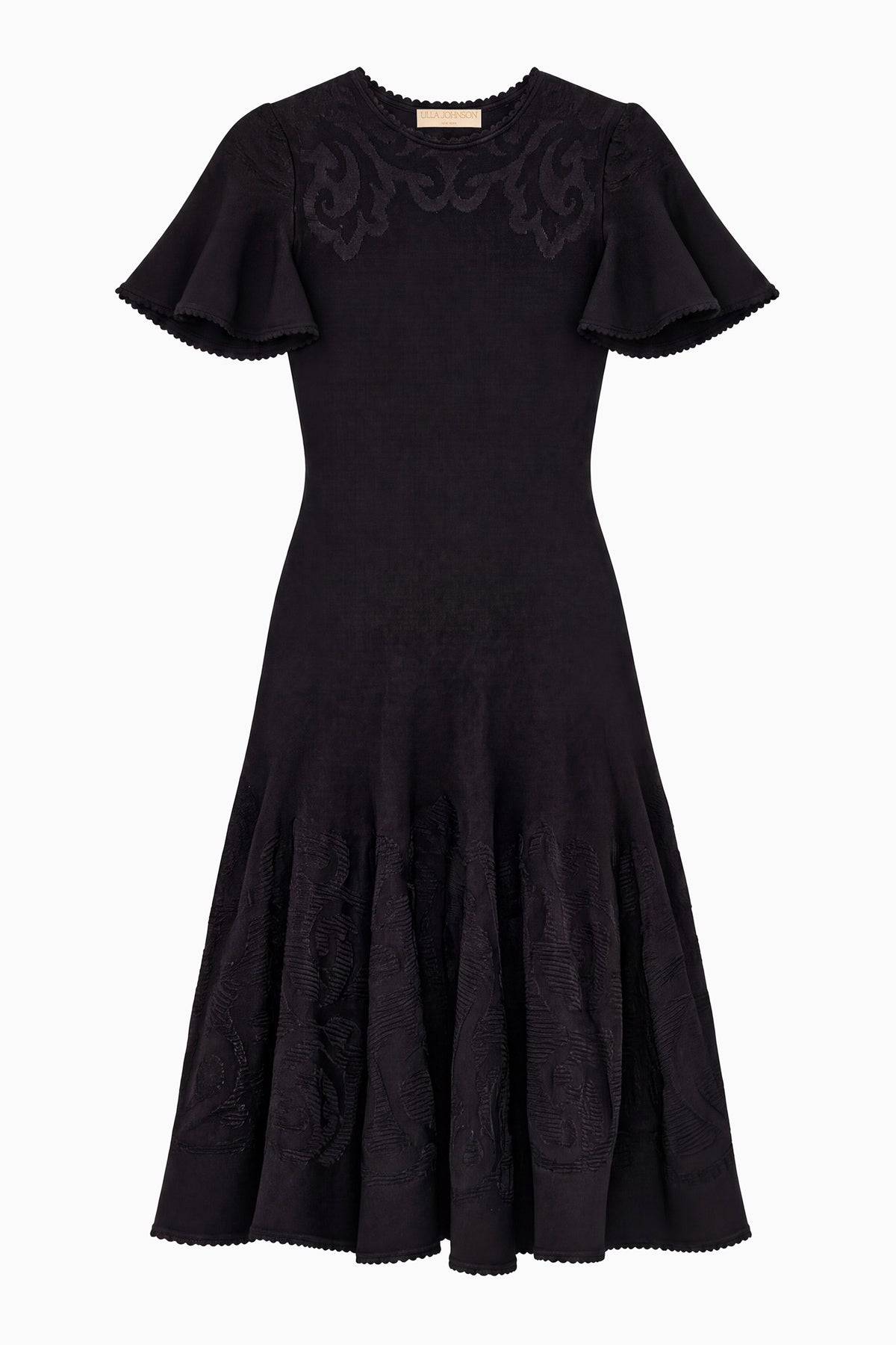 ⁣⁢Tahlia Miniabito in maglia - Noir⁤⁣