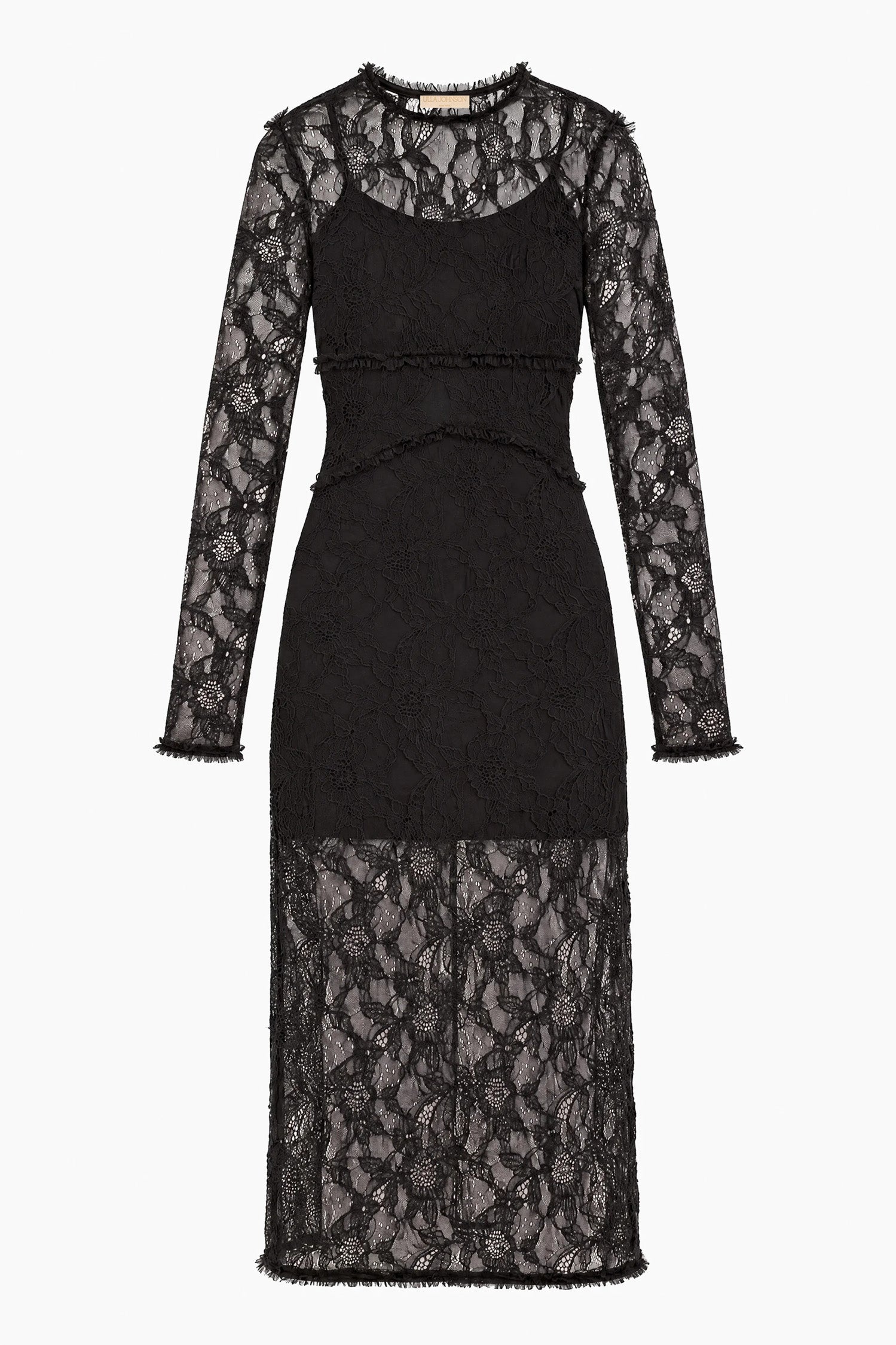 Ulla Johnson Francoise LS Dress - Noir