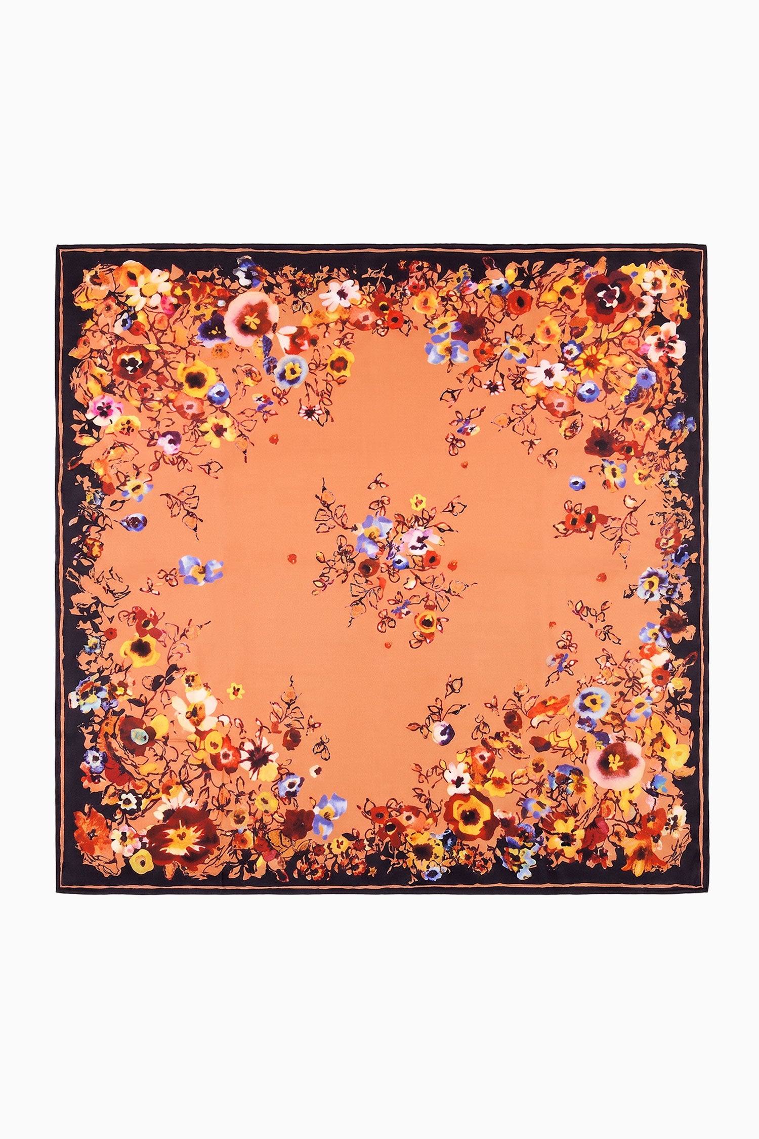 Ulla Johnson Chiara Silk Square Scarf - Primrose