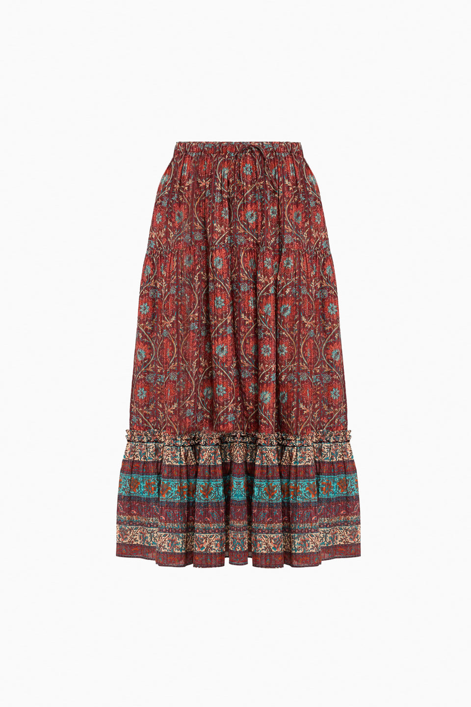 Paige Skirt - Pomegranate