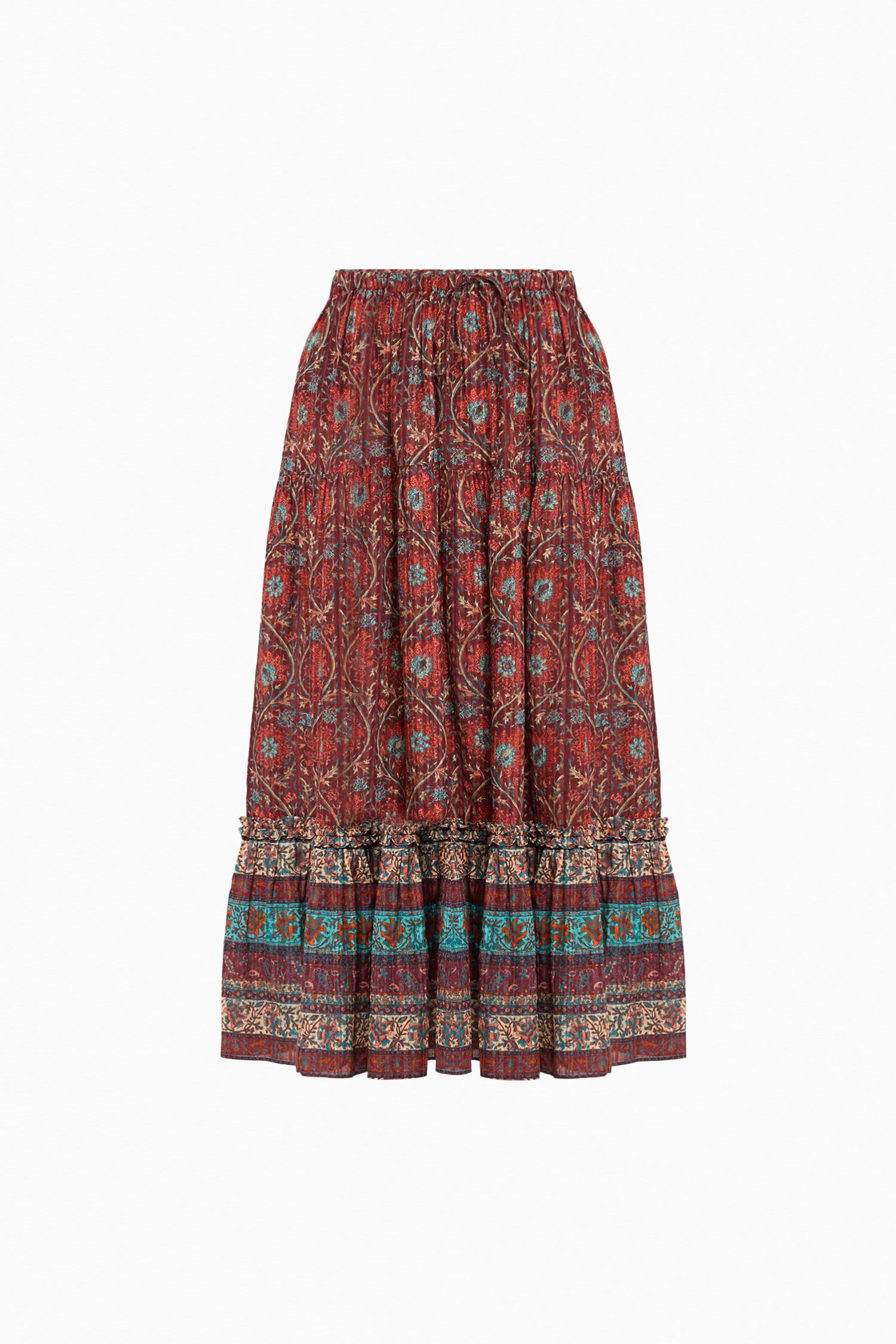 Ulla Johnson Paige Skirt - Pomegranate