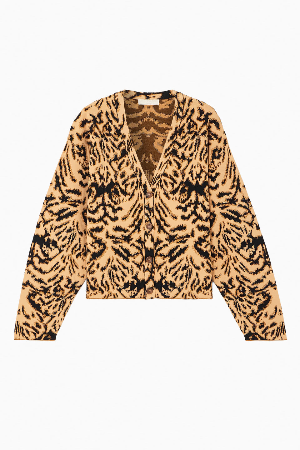 Payton Jacquard Knit Cardigan - Bengal