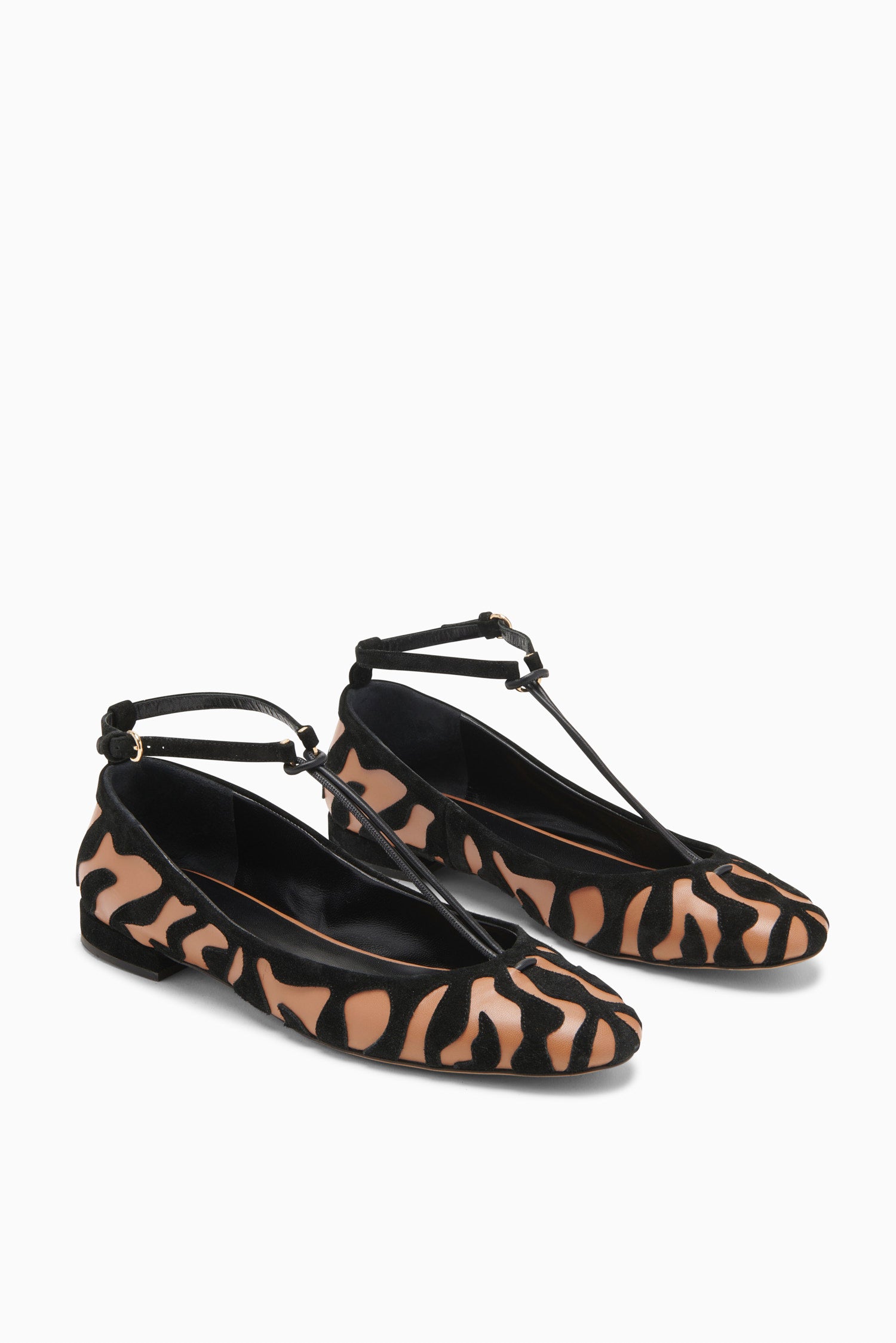 Ulla Johnson Polline T-Strap Flat - Ocelot