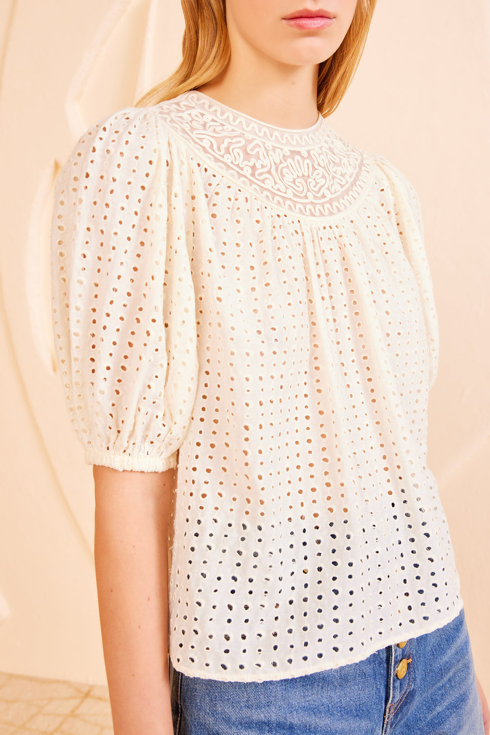 Amina Top - Ivory