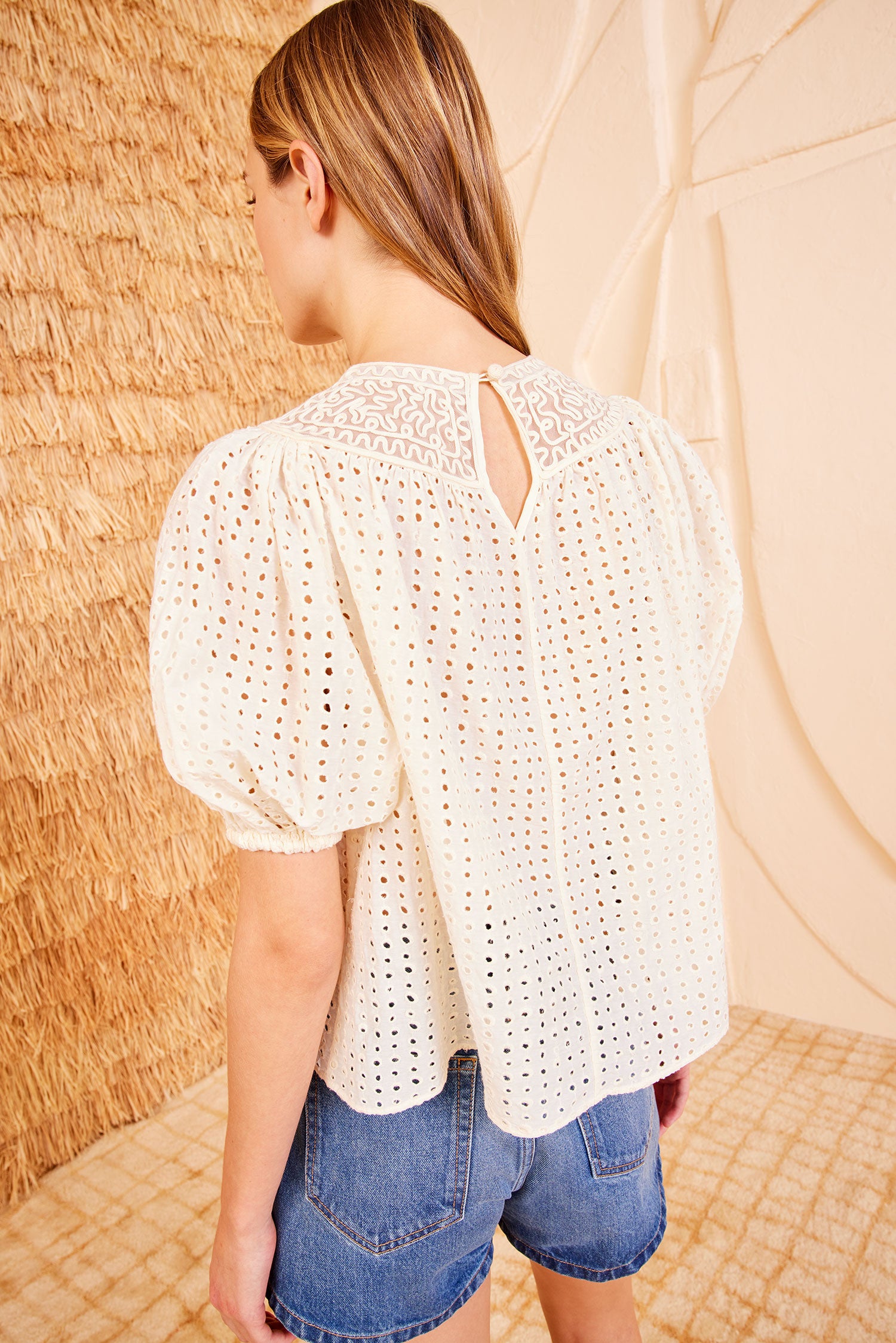 Amina Top - Ivory