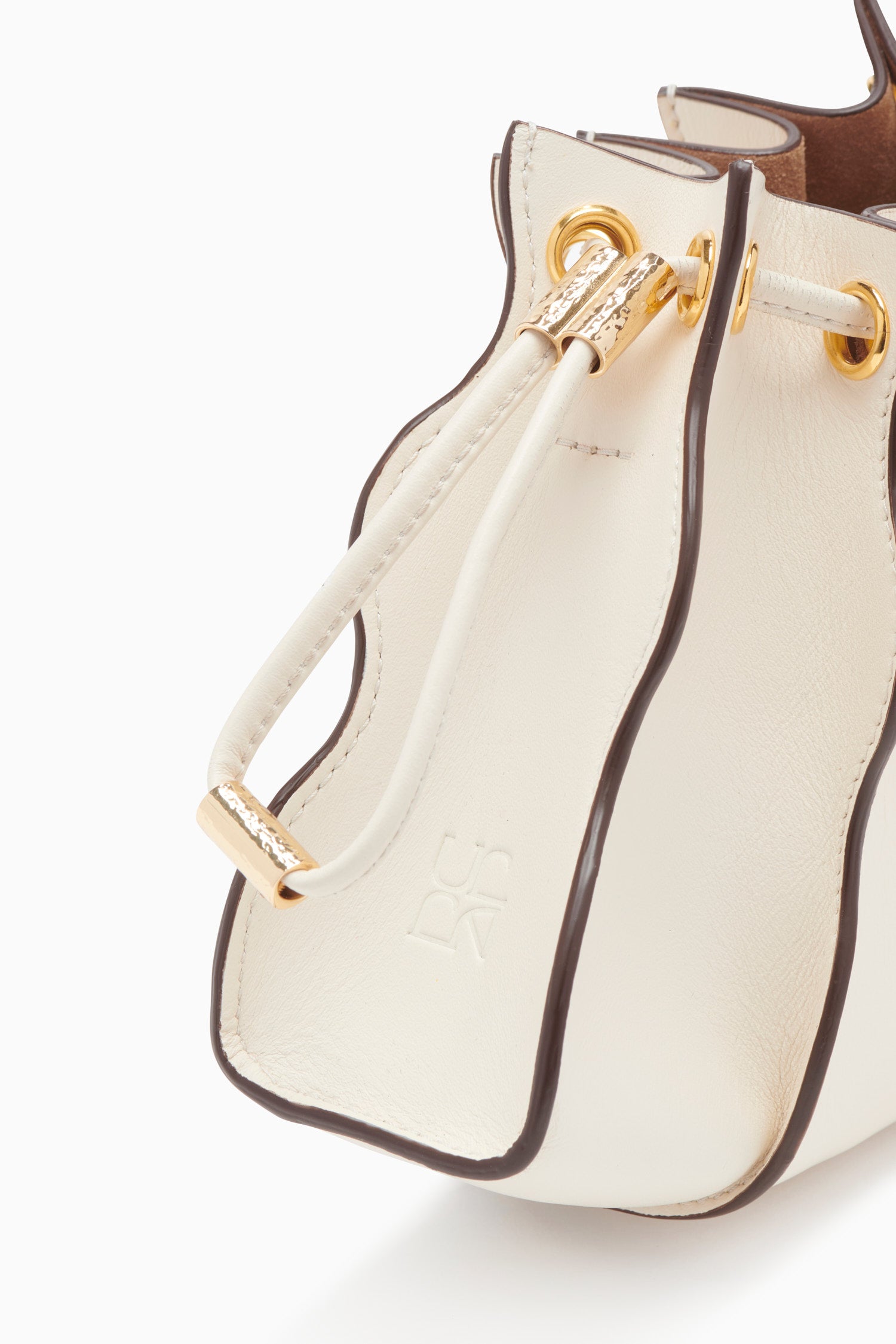 Adria Pleated Wave Mini Crossbody - Cowrie