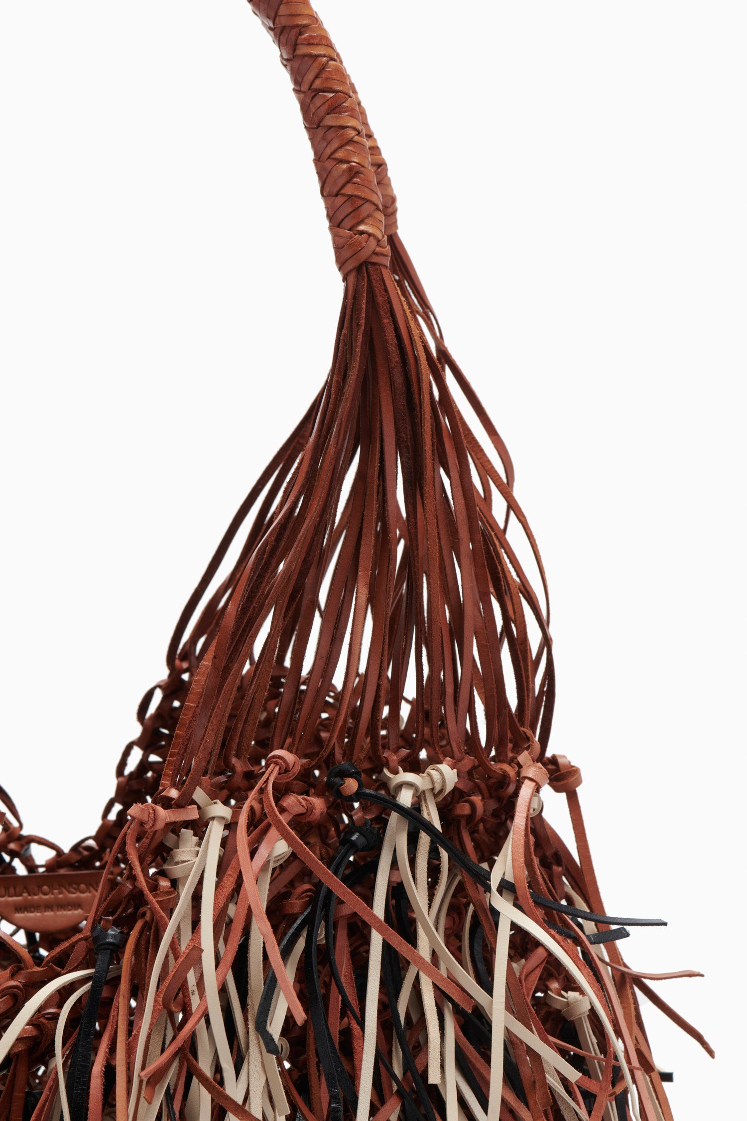 Ulla Johnson Valeria Large Fringe Hobo - Driftwood