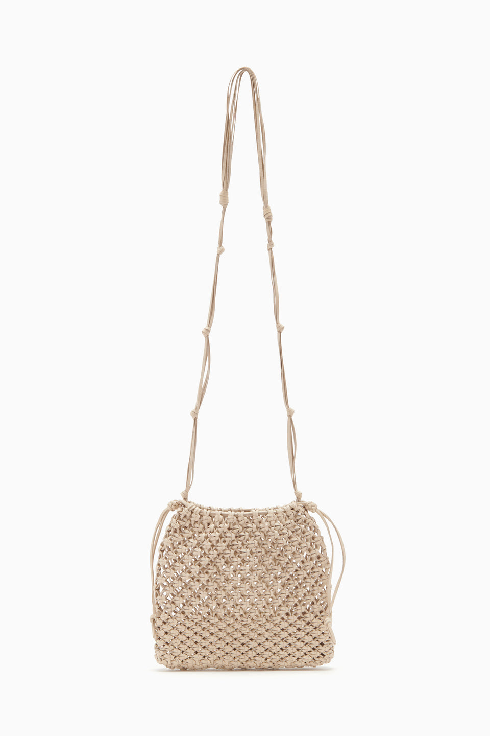 Tulia Knotted Crossbody - Alabaster